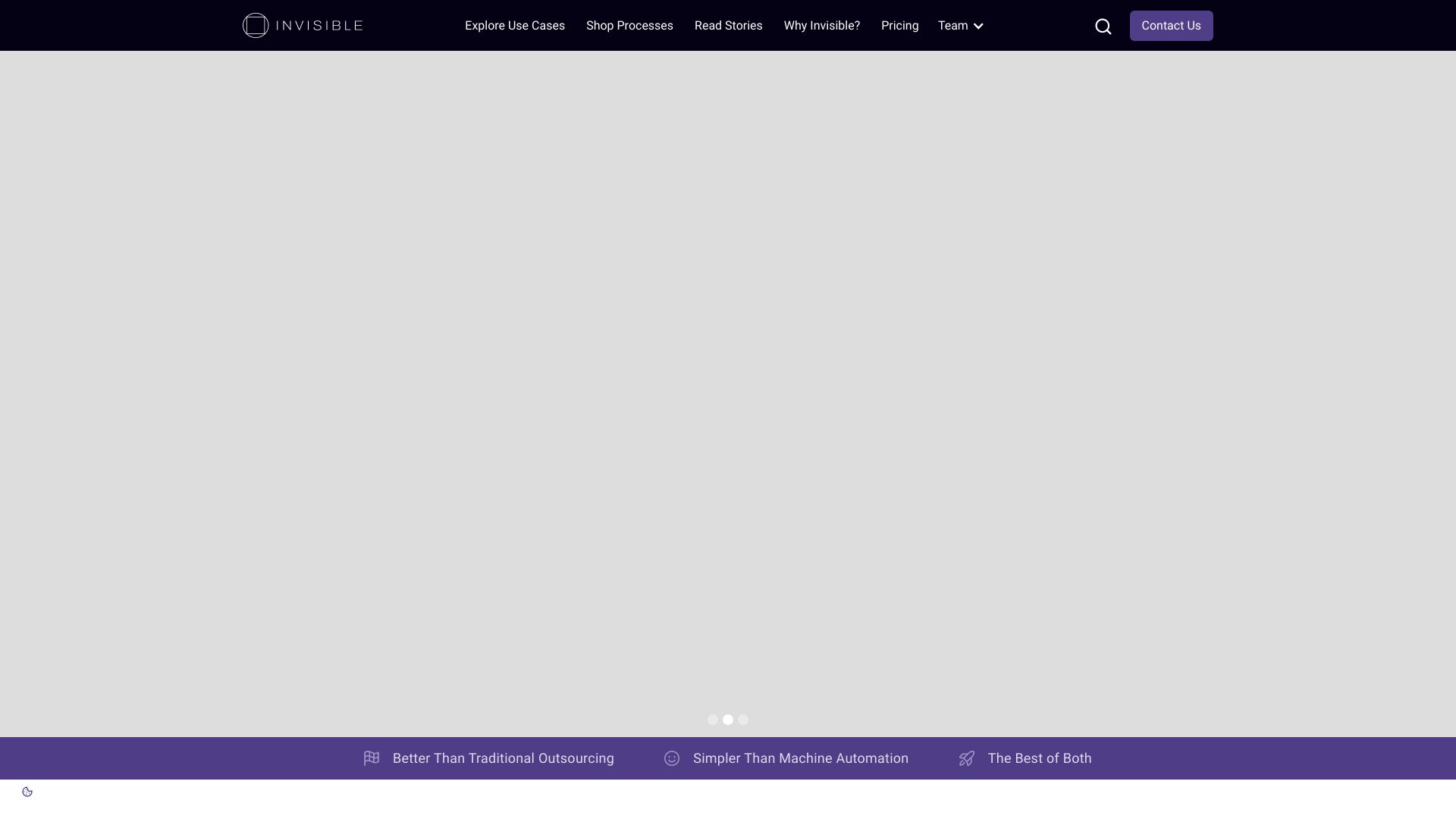 Invisible Technologies screenshot