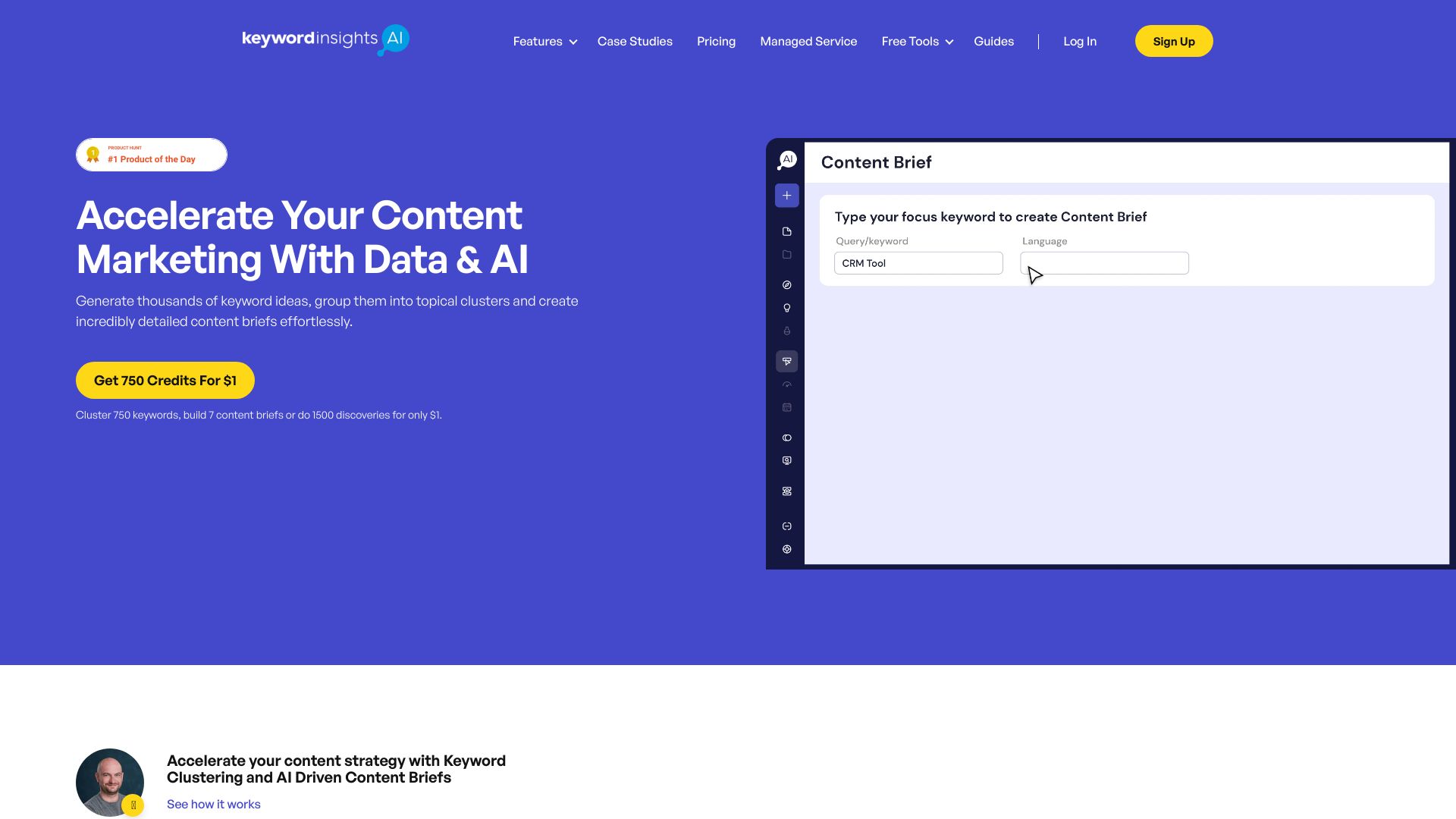 Keyword Insights screenshot