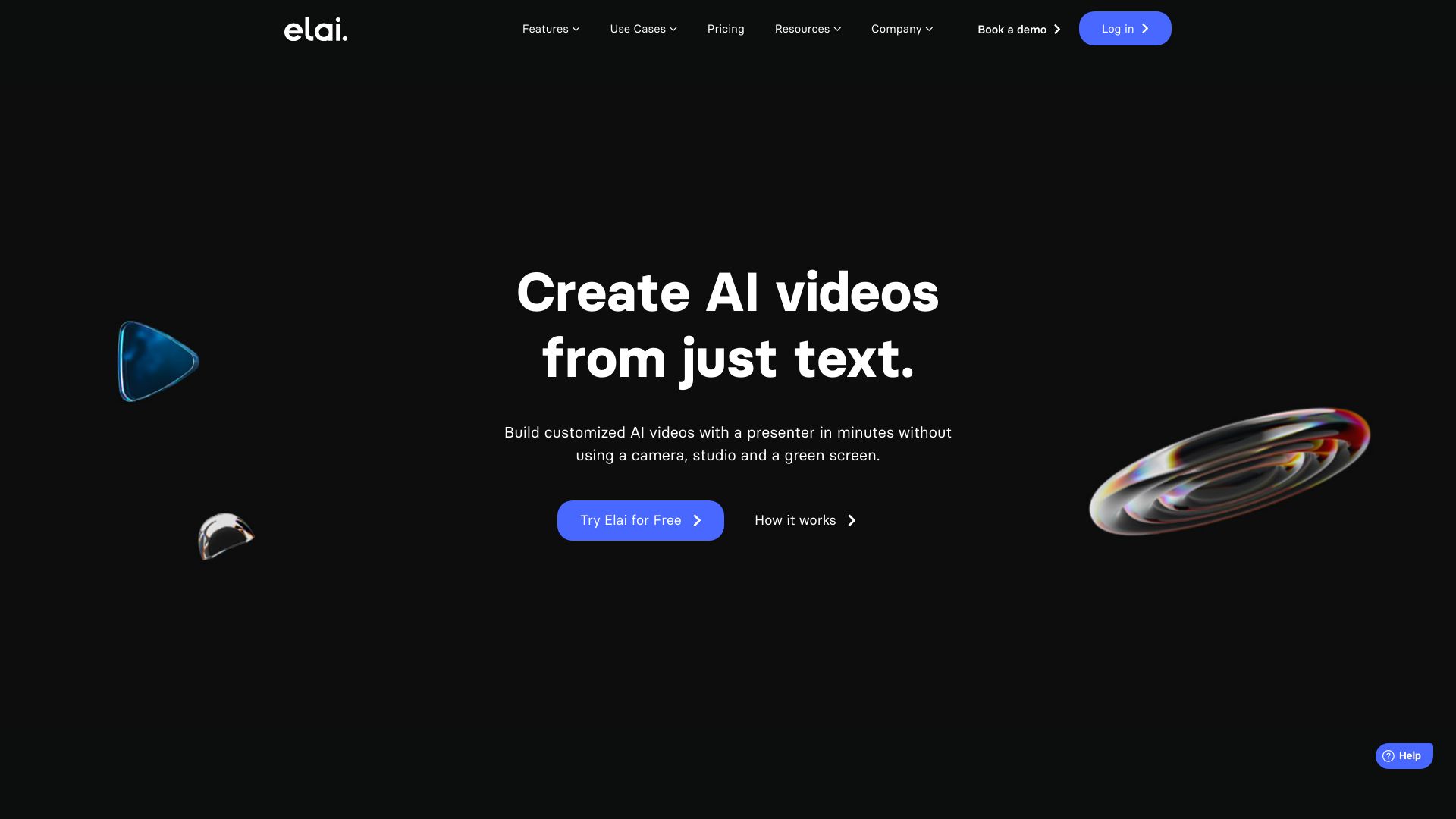 Elai.io screenshot