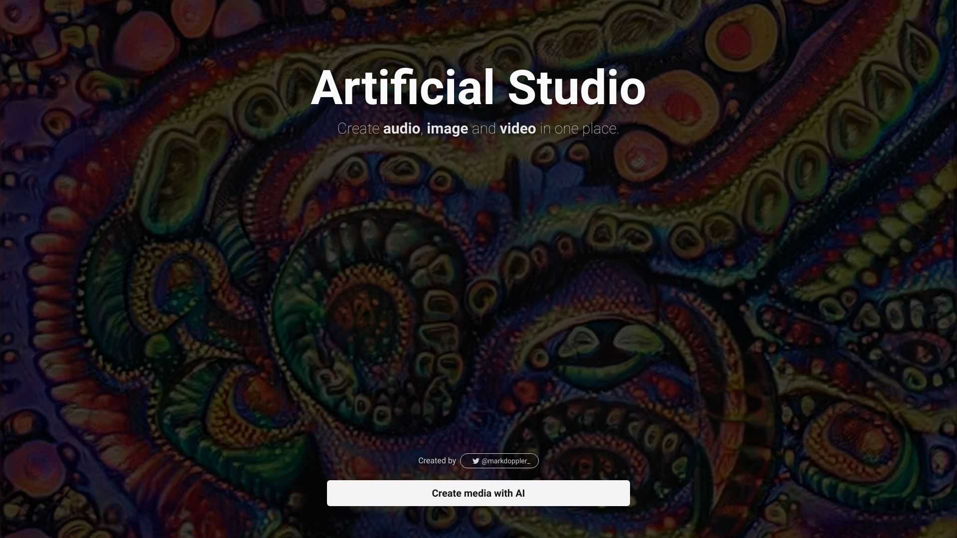 Artificial Studio screenshot