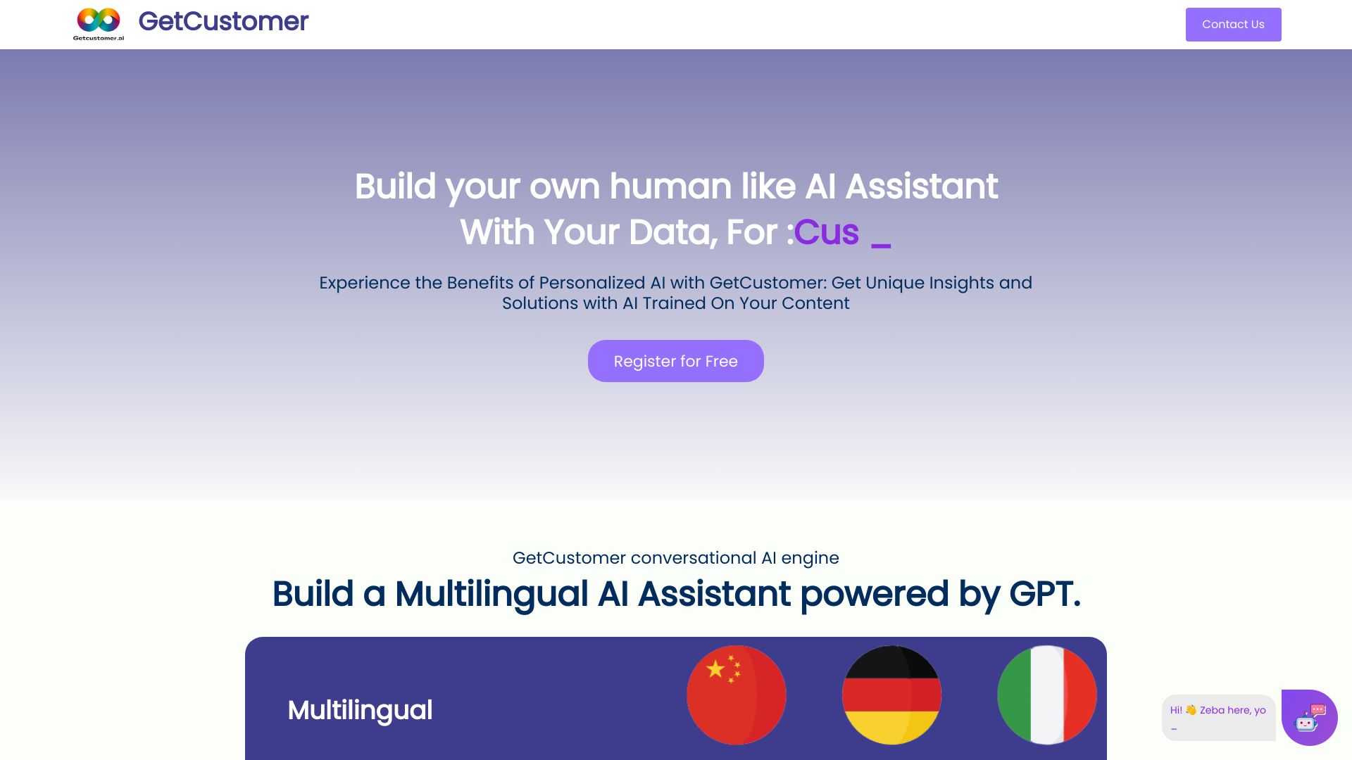 GetCustomer screenshot