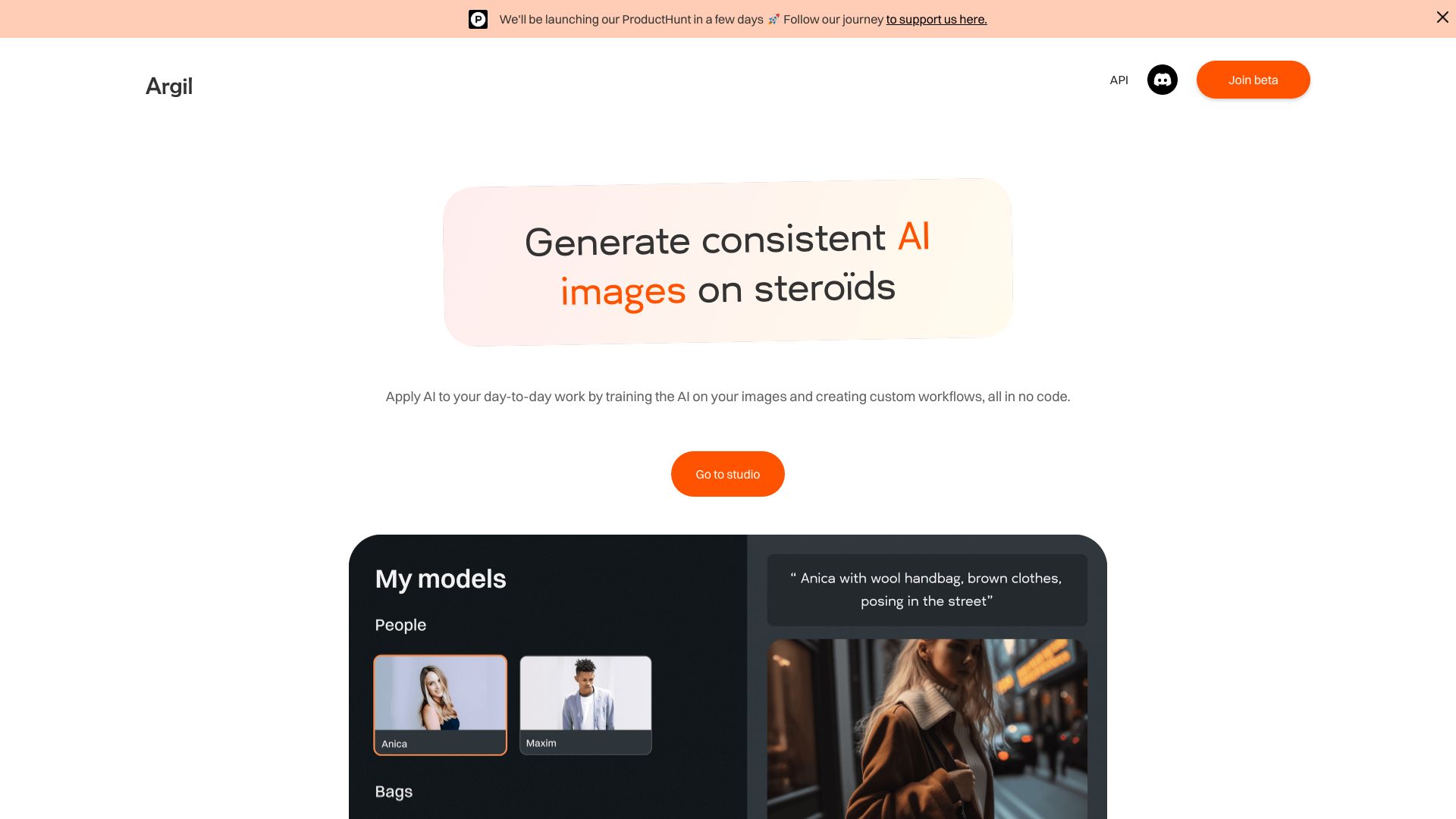 Argil screenshot