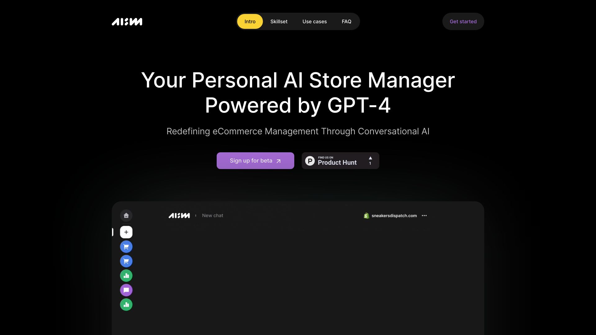 AI Store Manager screenshot