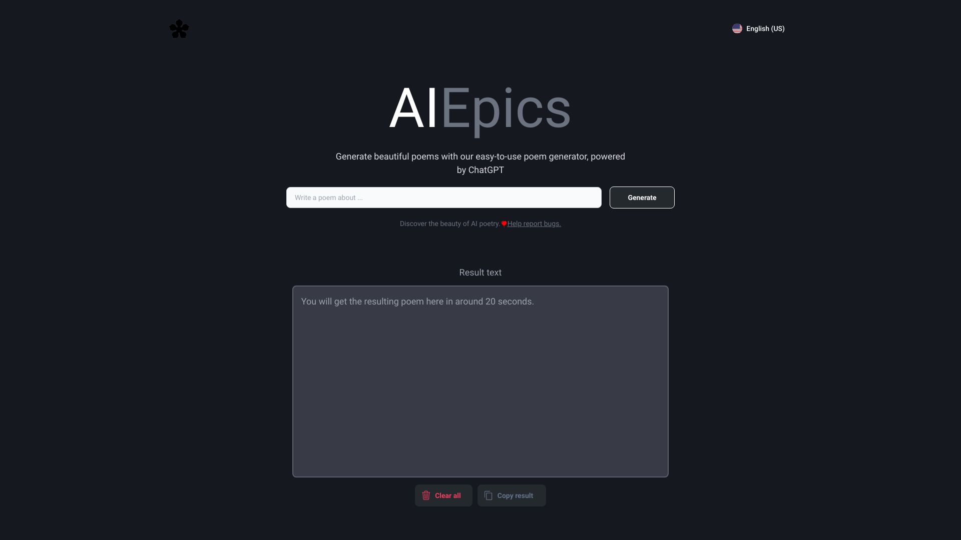 AIEpics screenshot