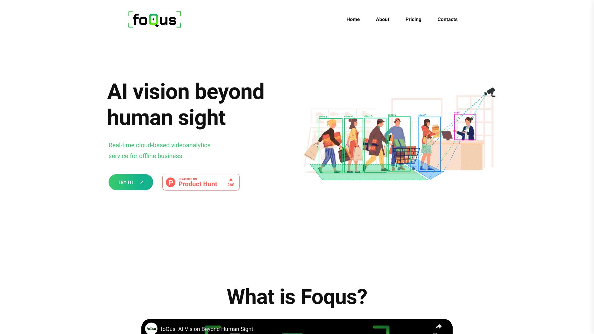 Foqus.live screenshot