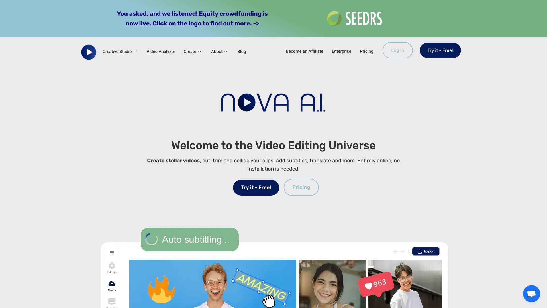 Nova A.I. screenshot