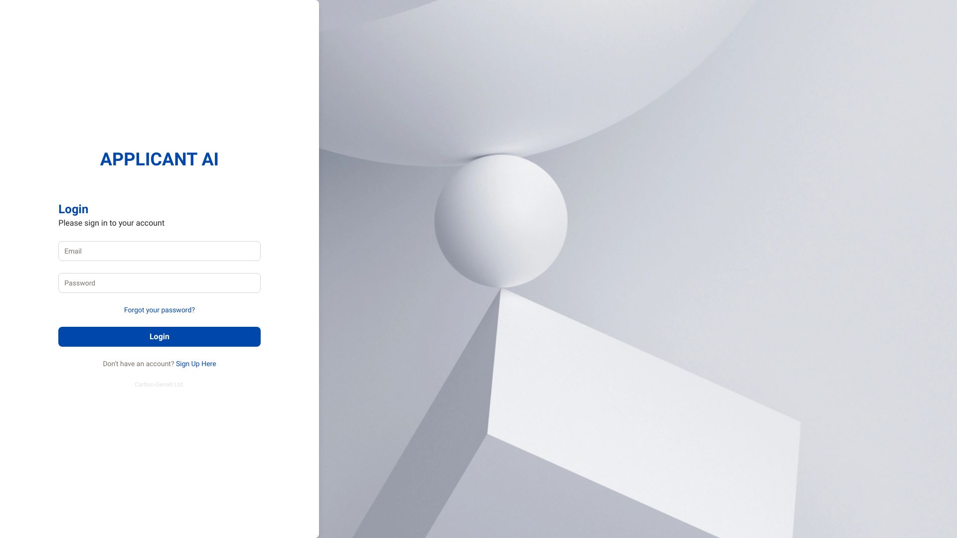 Applicant AI screenshot