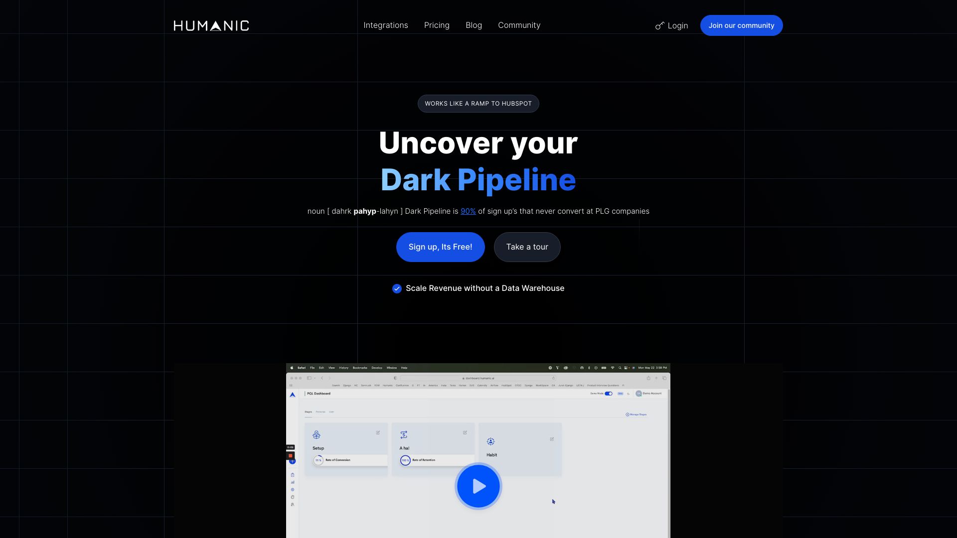 Humanic screenshot