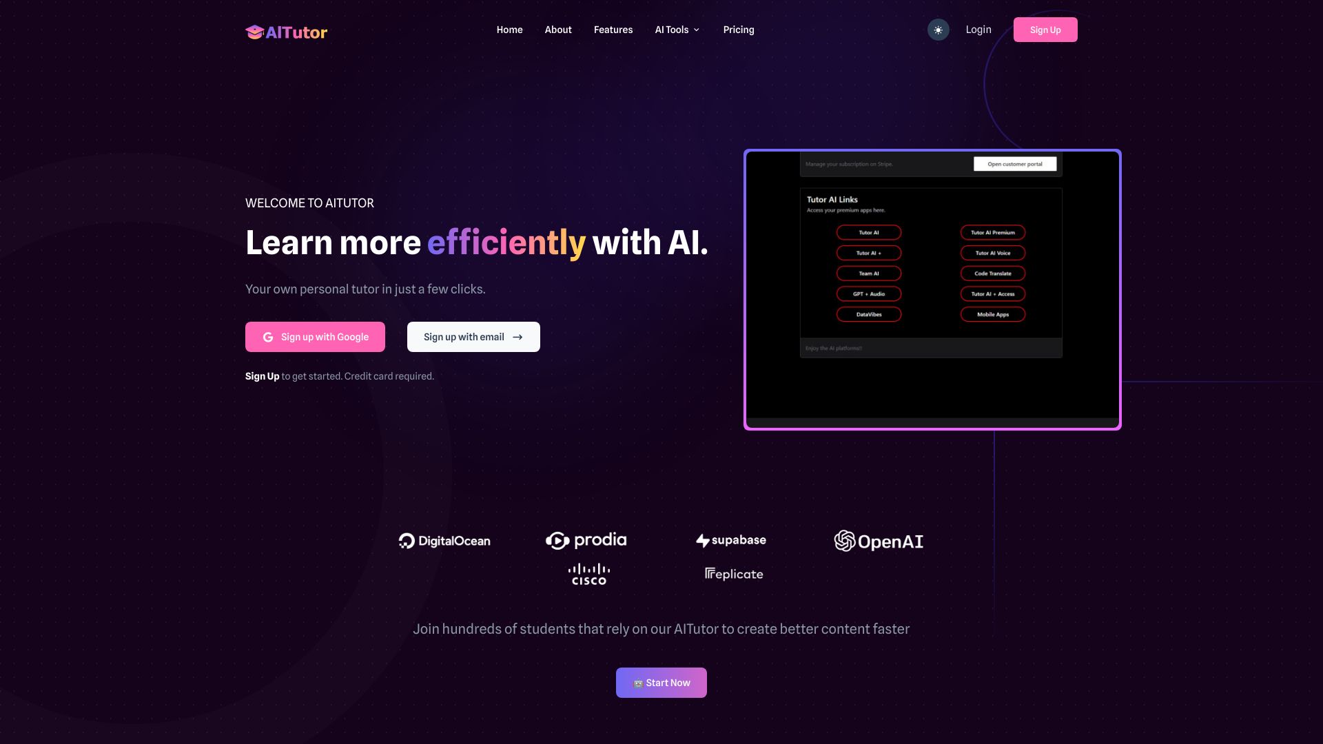 AI Tutor screenshot