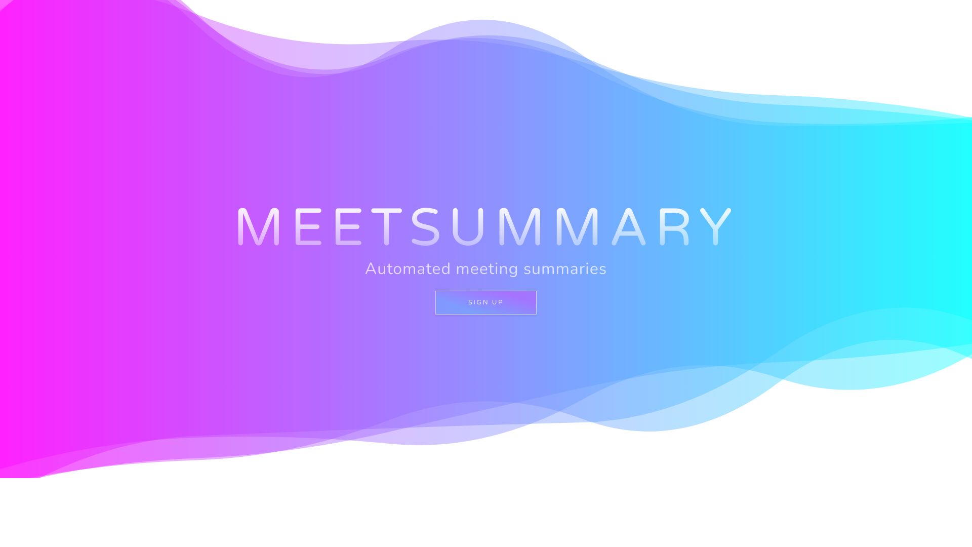 MeetSummary screenshot