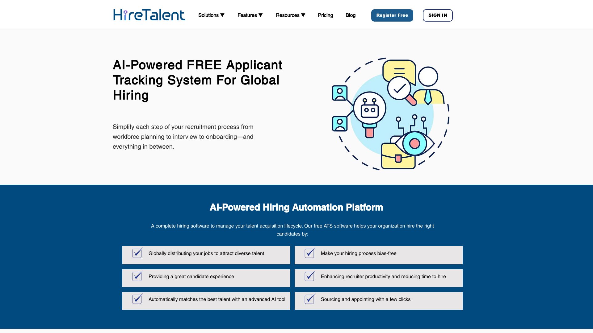 HireTalent screenshot