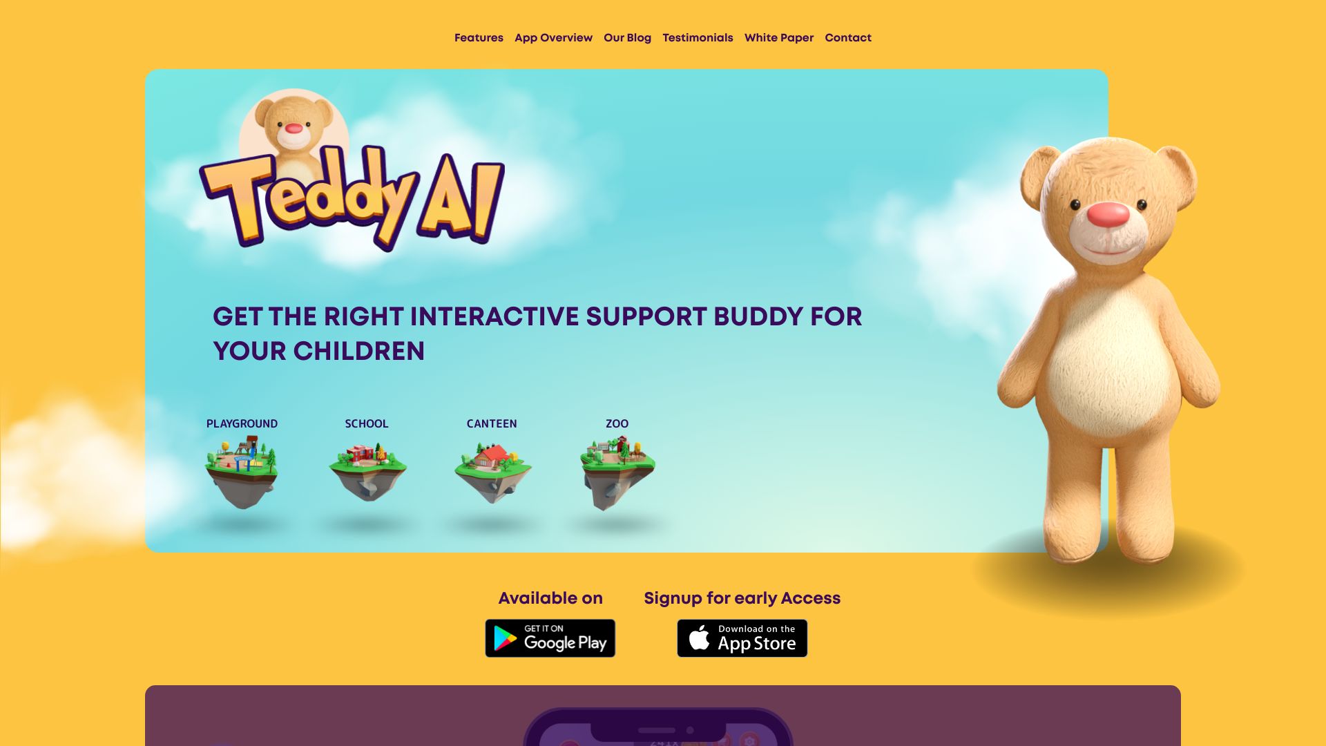 Teddy AI screenshot
