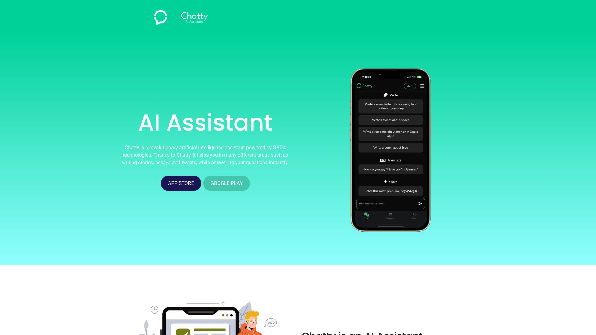 Chatty screenshot