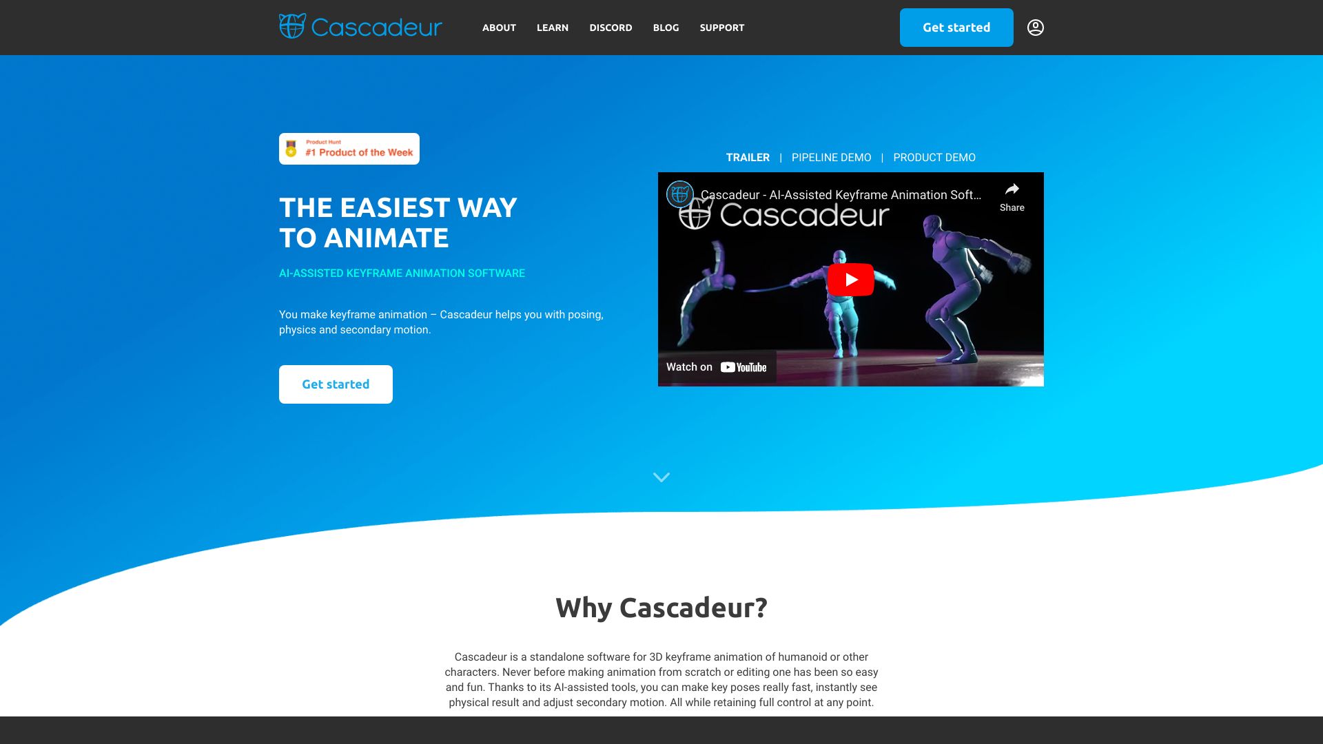 Cascadeur screenshot
