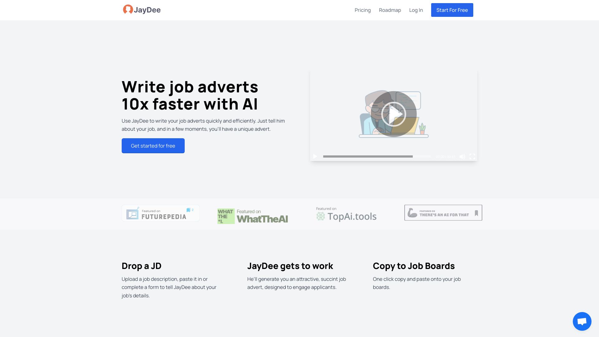 JayDee AI screenshot