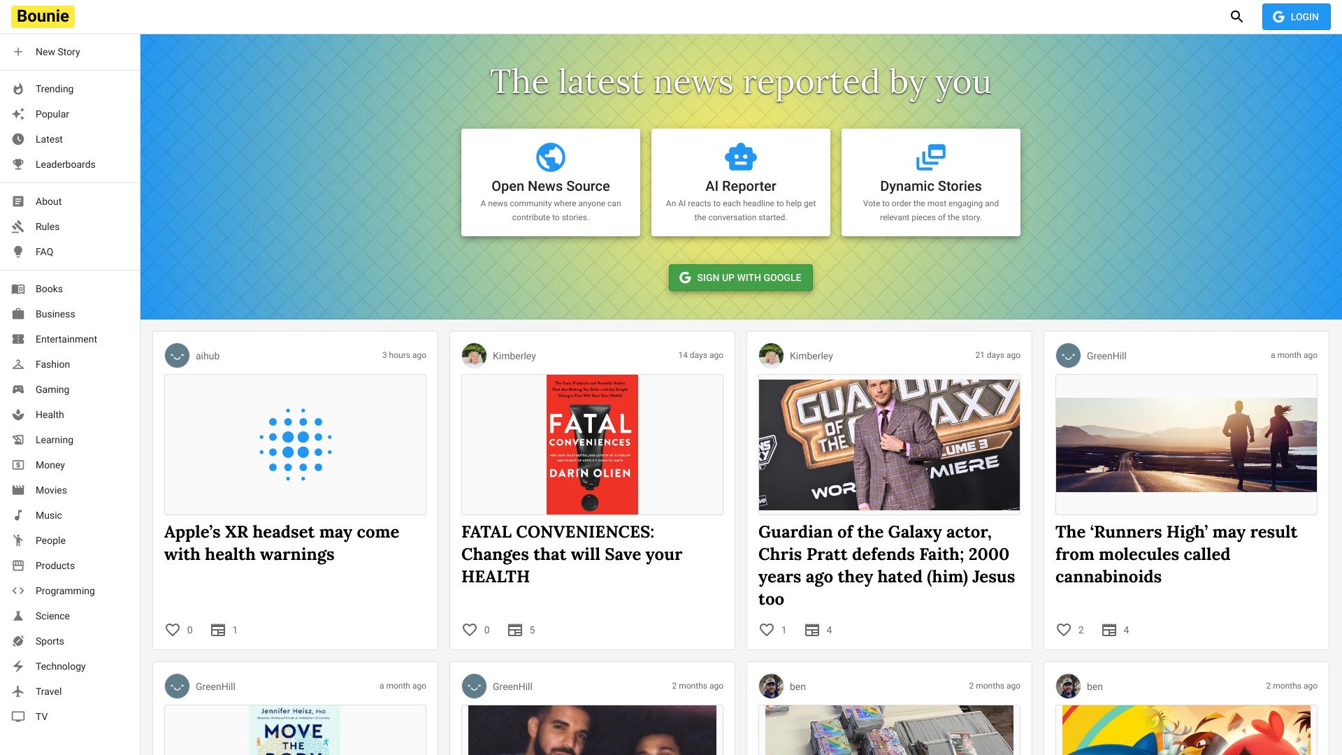 Bounie screenshot