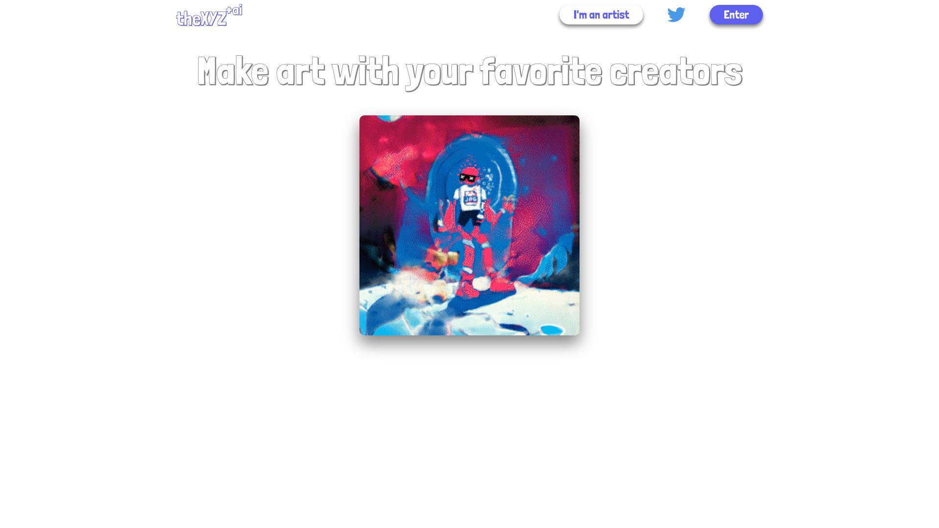 AI Content Interaction Platform screenshot