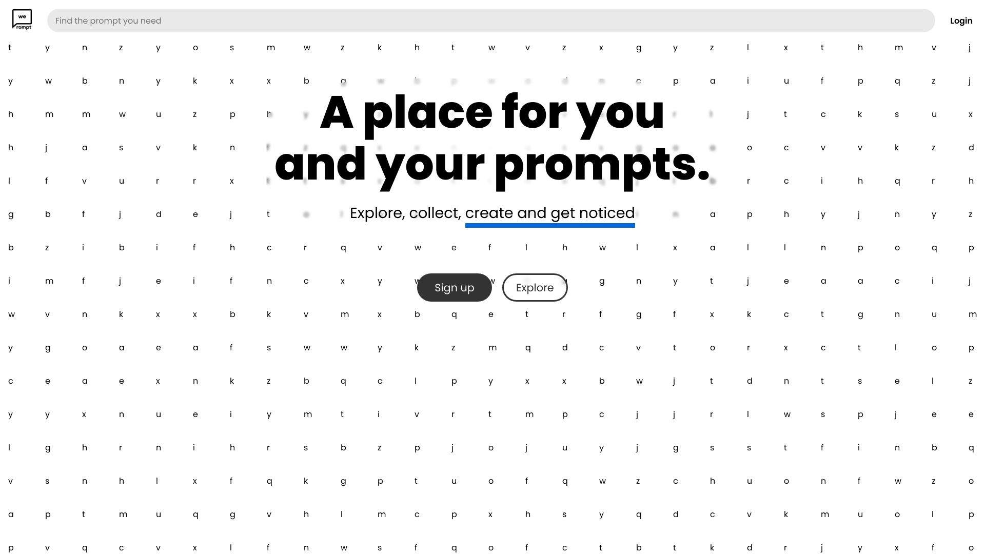 We Prompt screenshot