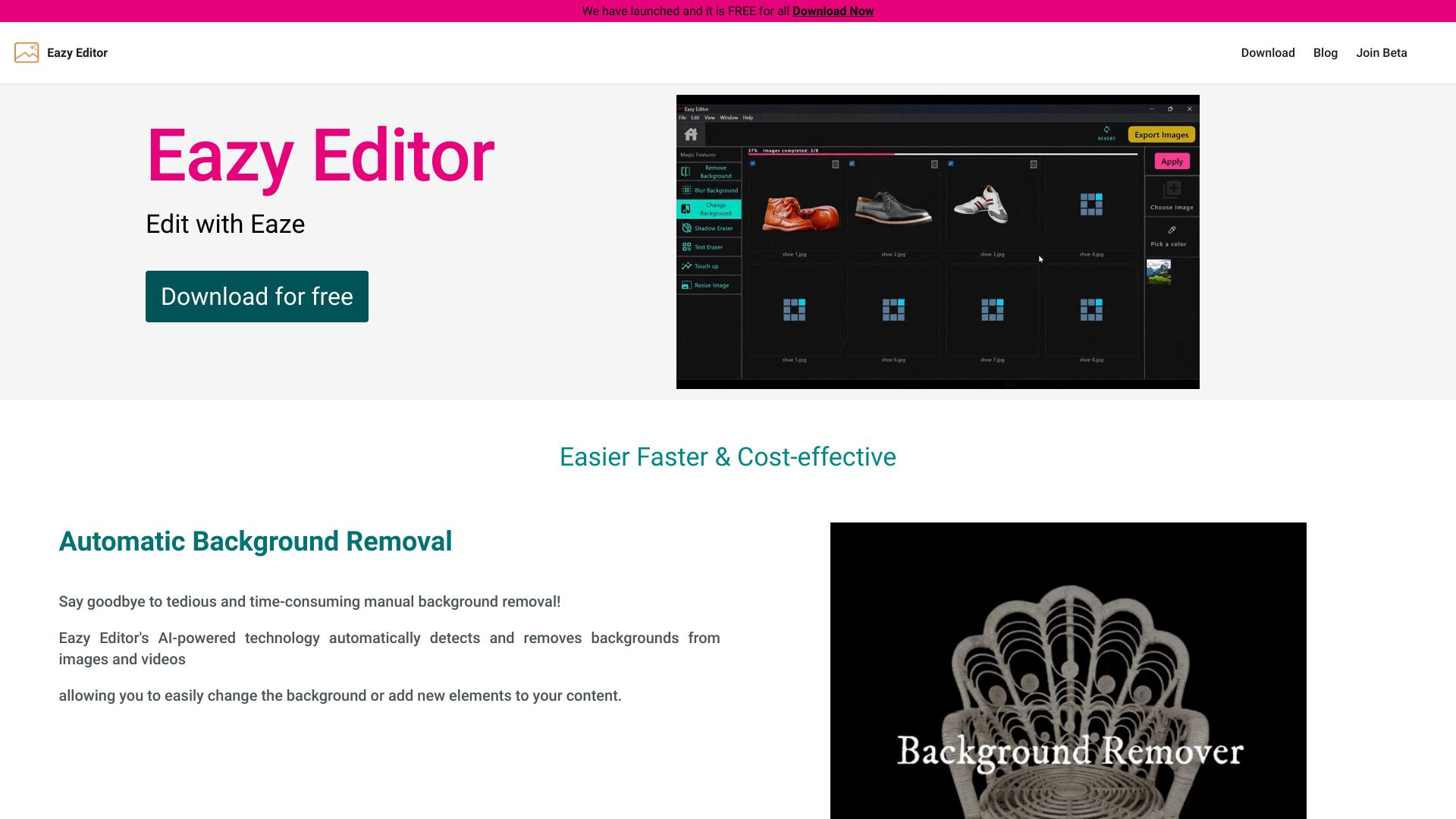 Eazy Editor screenshot