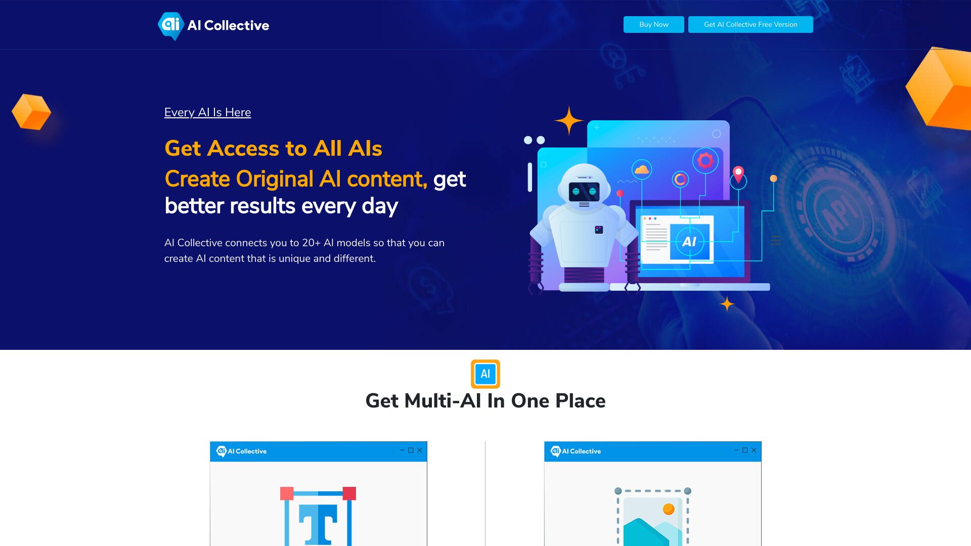 AI Collective screenshot