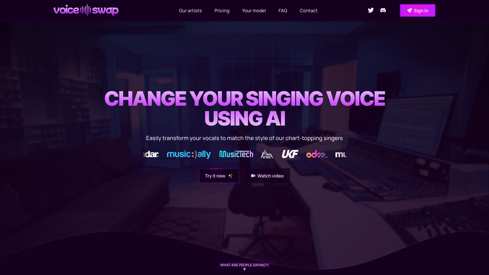 Voice-Swap screenshot
