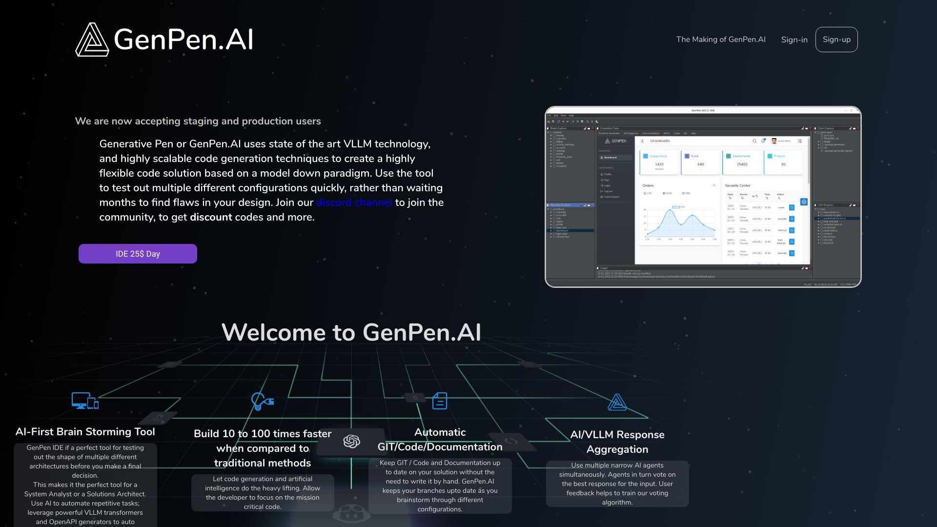 GenPen AI screenshot