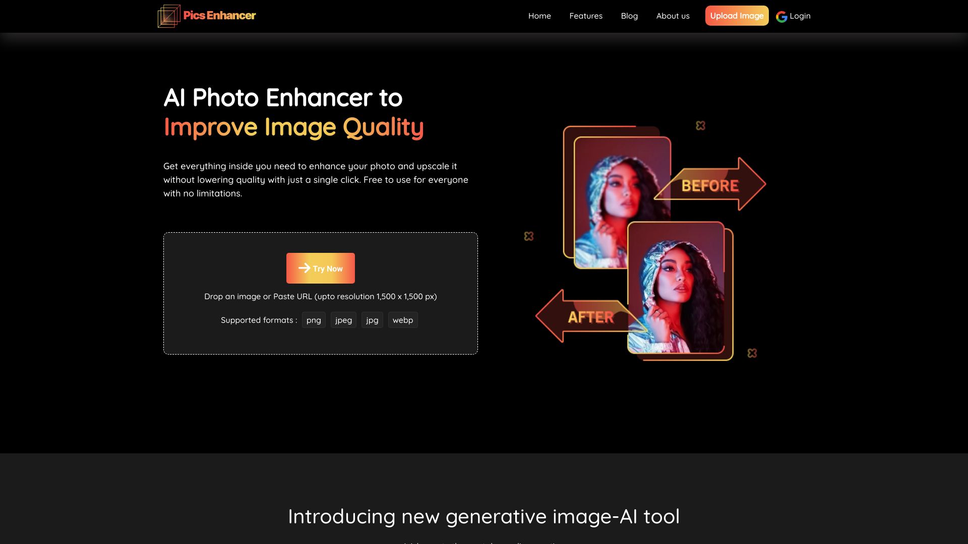 Pics Enhancer screenshot
