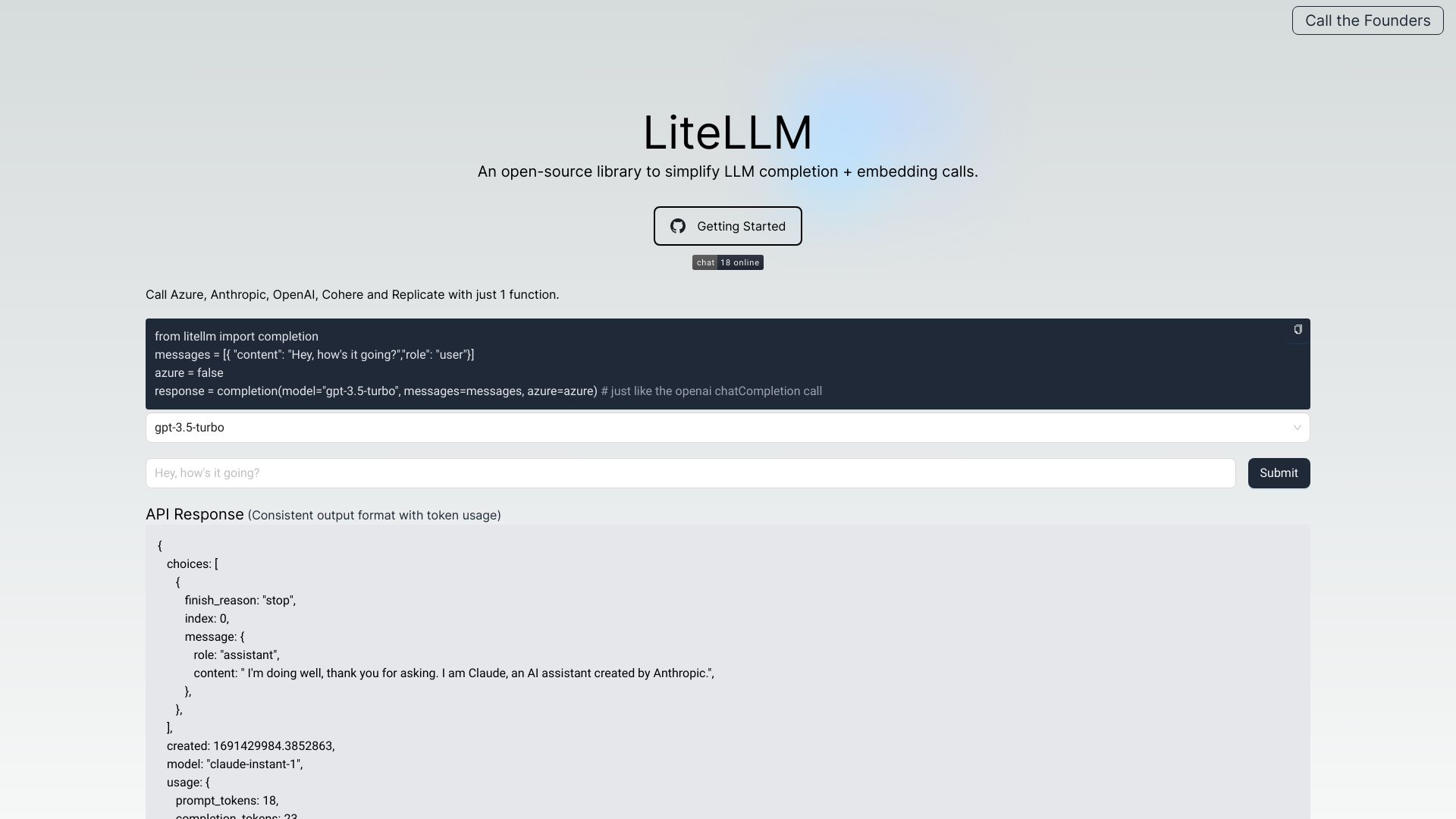 LiteLLM screenshot