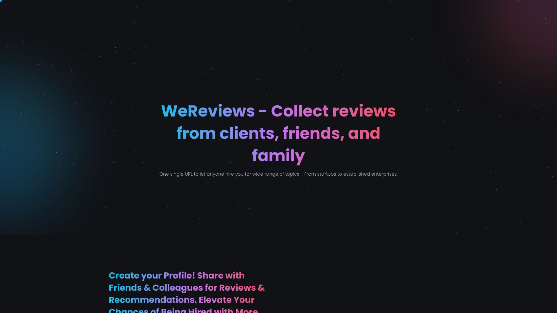 Wereviews screenshot