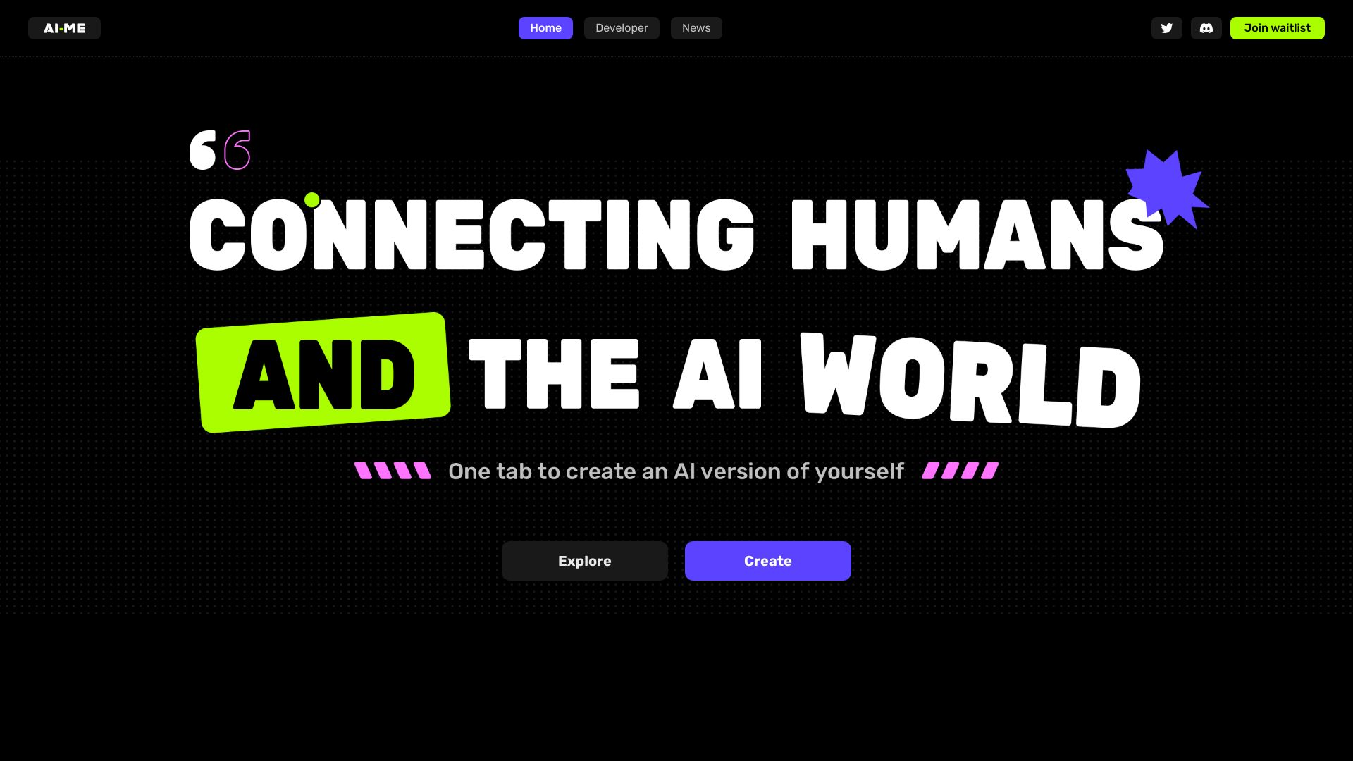 AI-ME screenshot