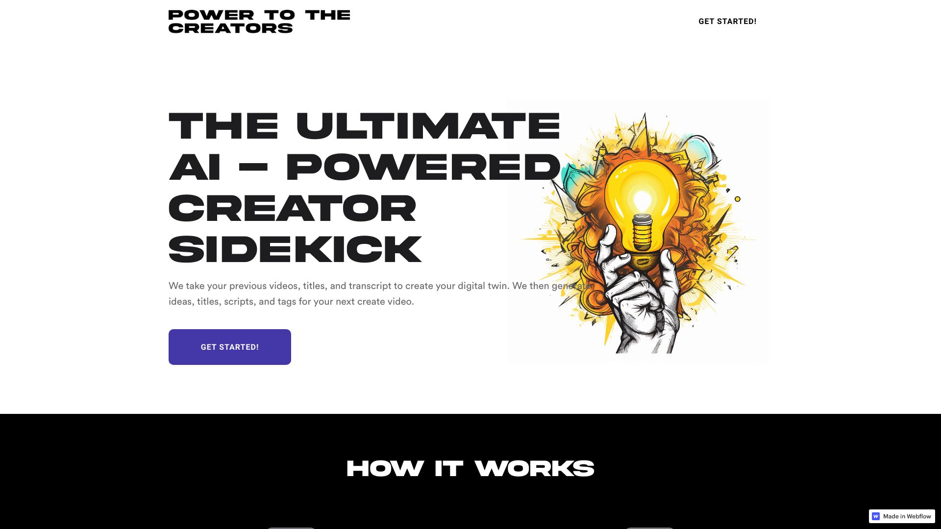 LETS CREATE screenshot