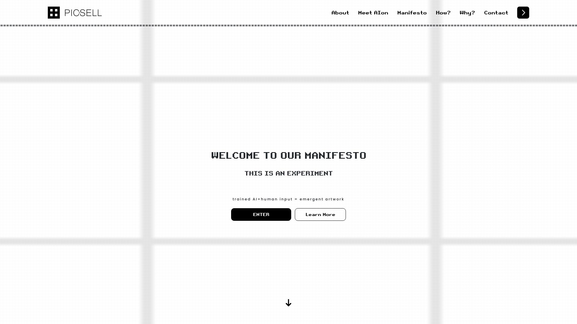 Picsell Manifesto screenshot