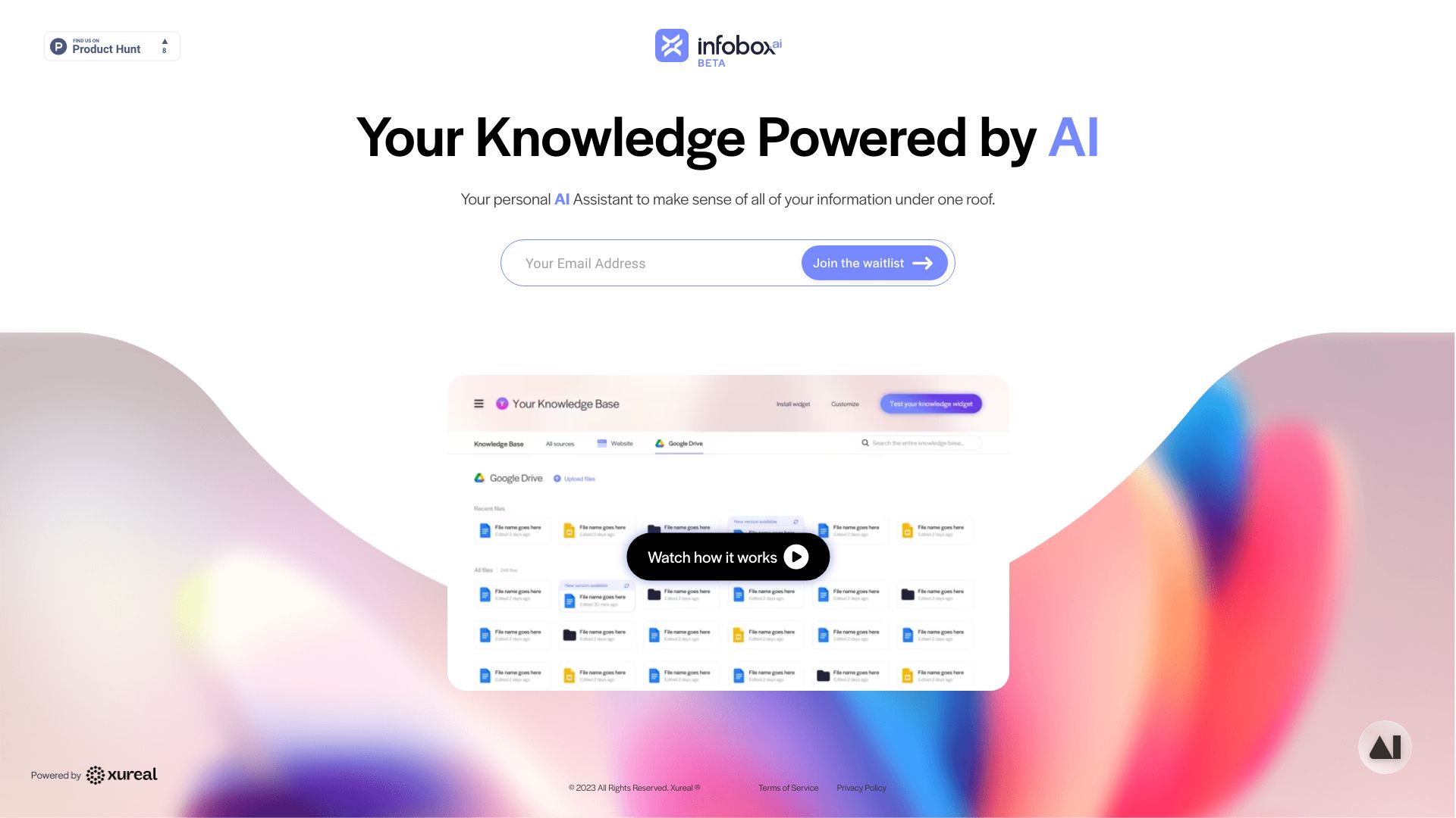 Infobox.ai screenshot