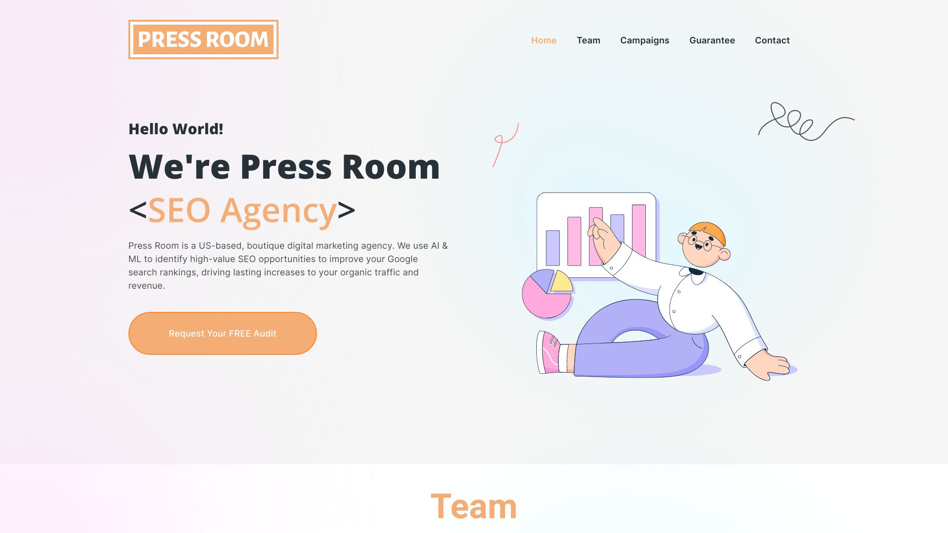 PressRoom.ai screenshot