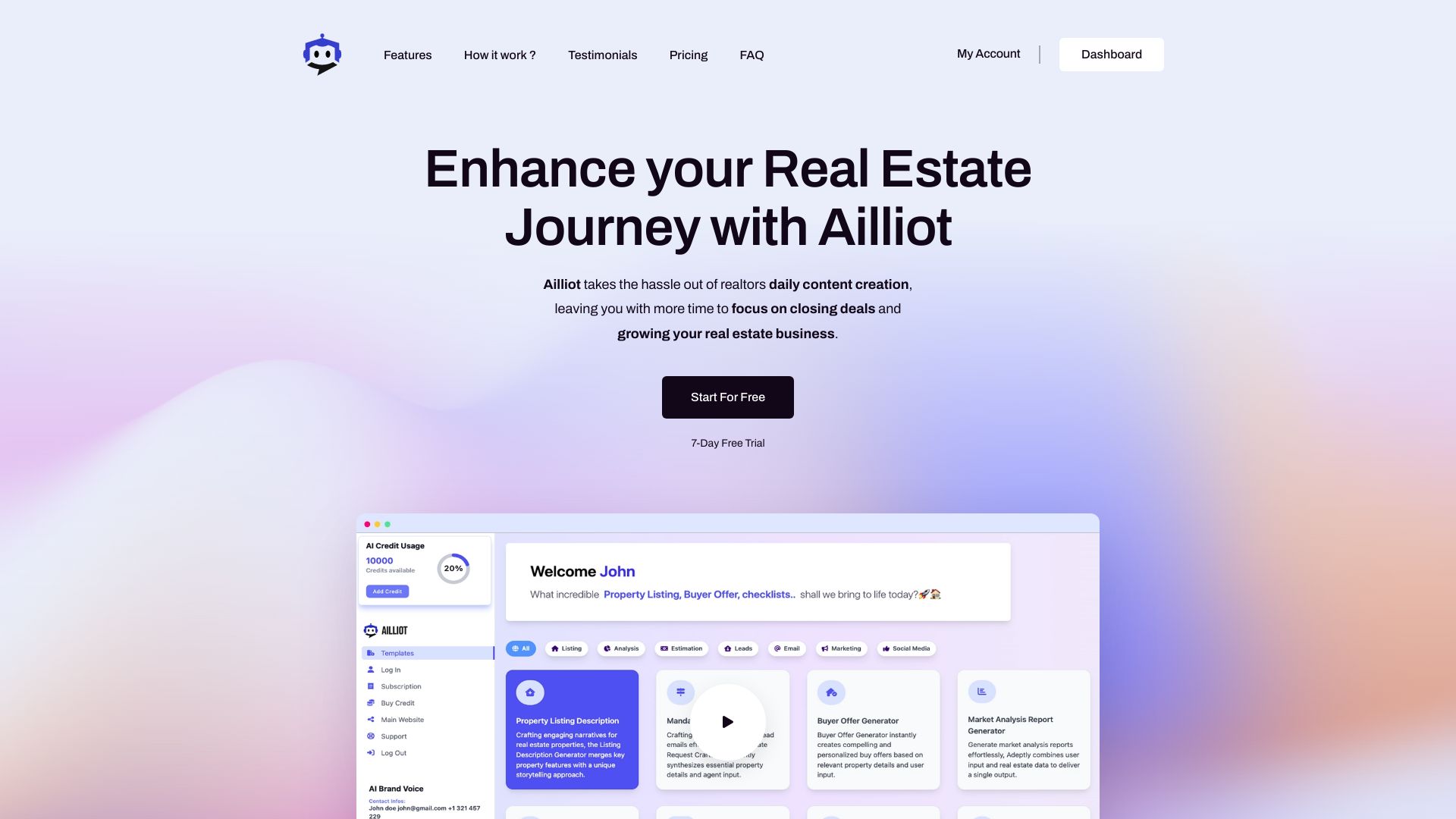 Ailliot screenshot