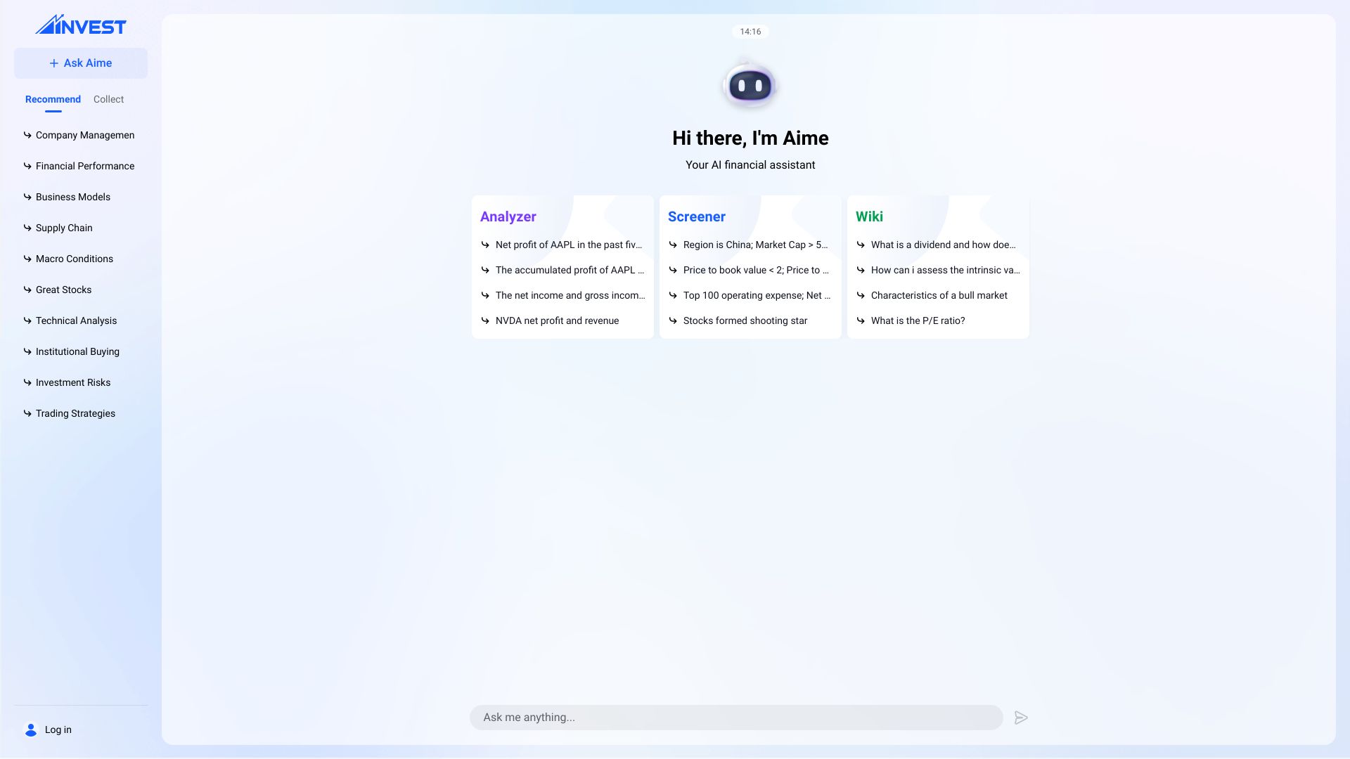 AInvest screenshot