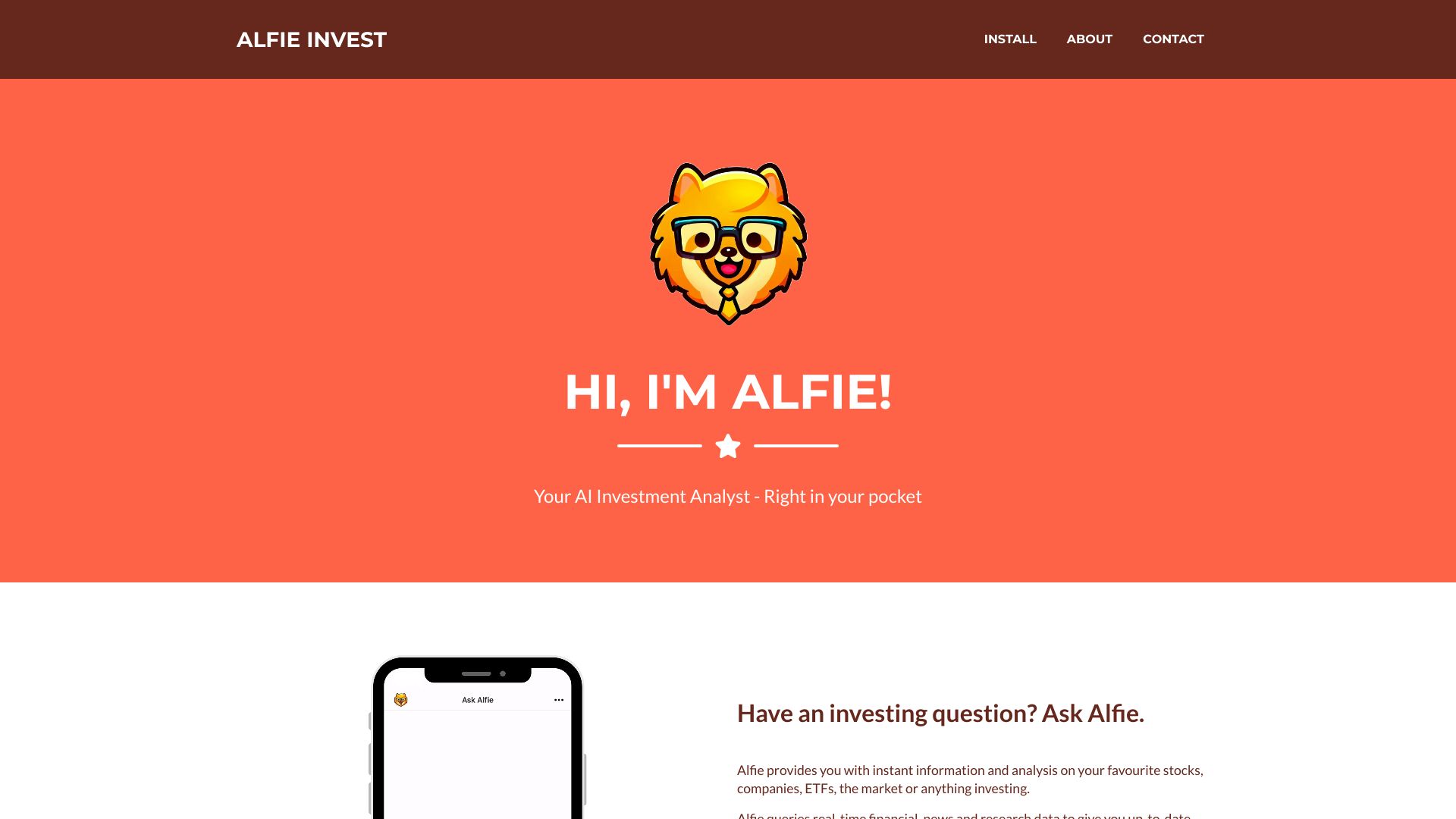 Alfie Invest screenshot