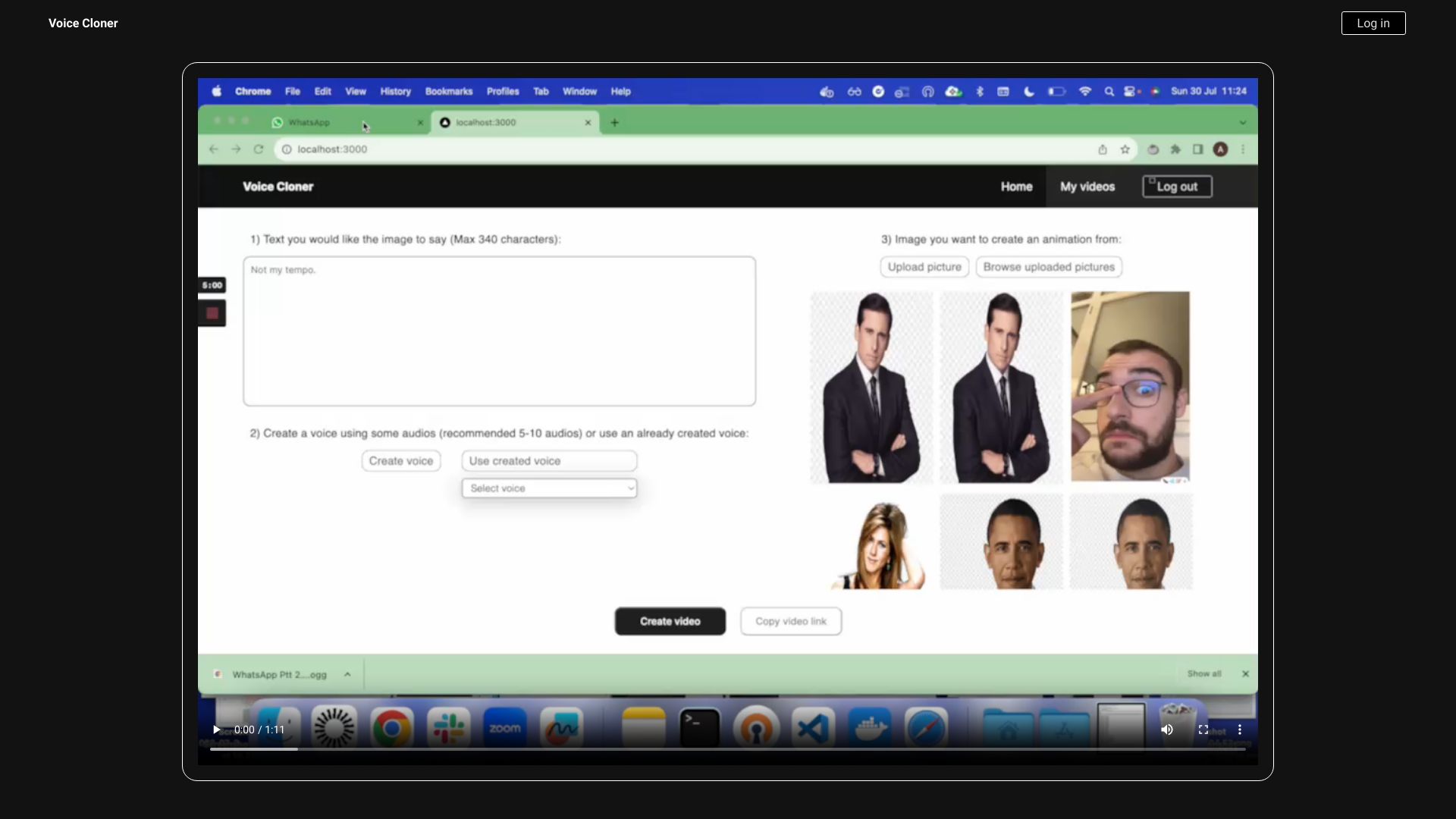 Voice Cloner screenshot