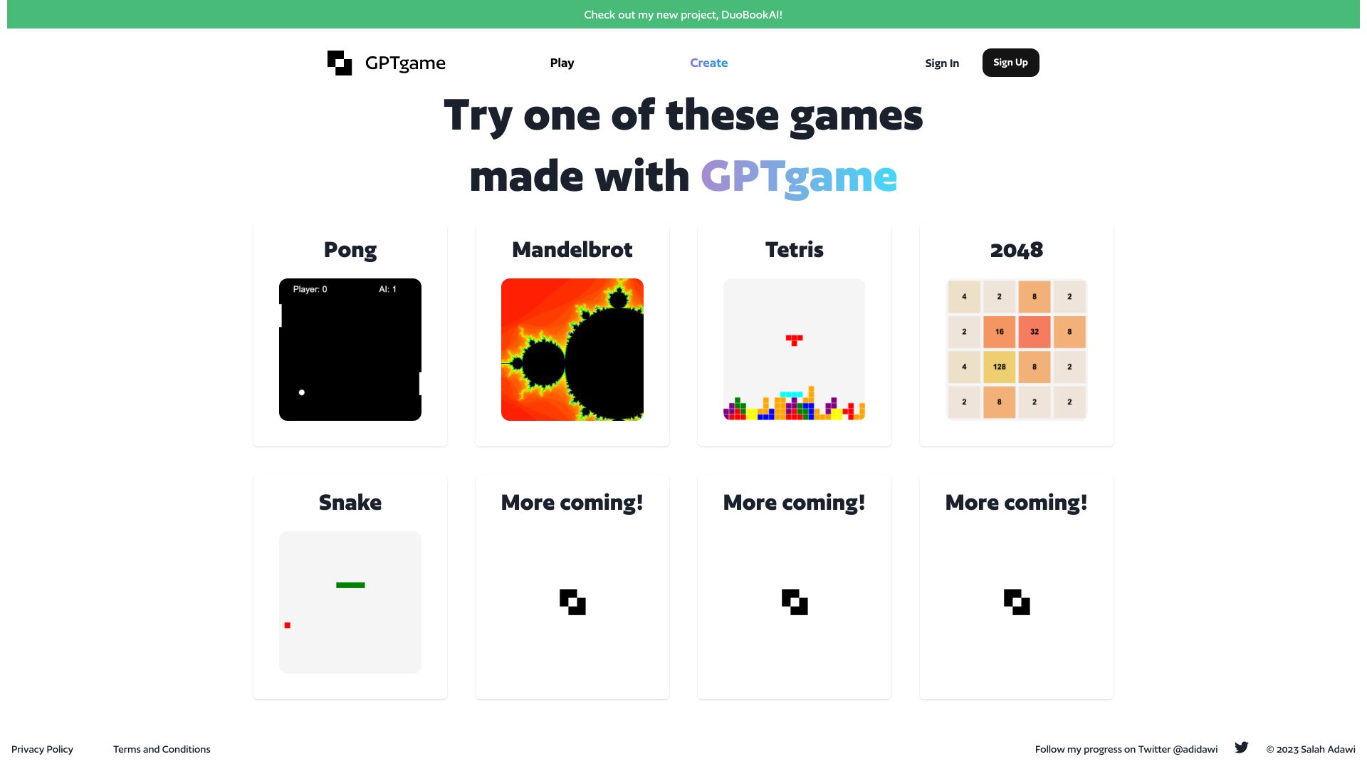 GPTGame screenshot