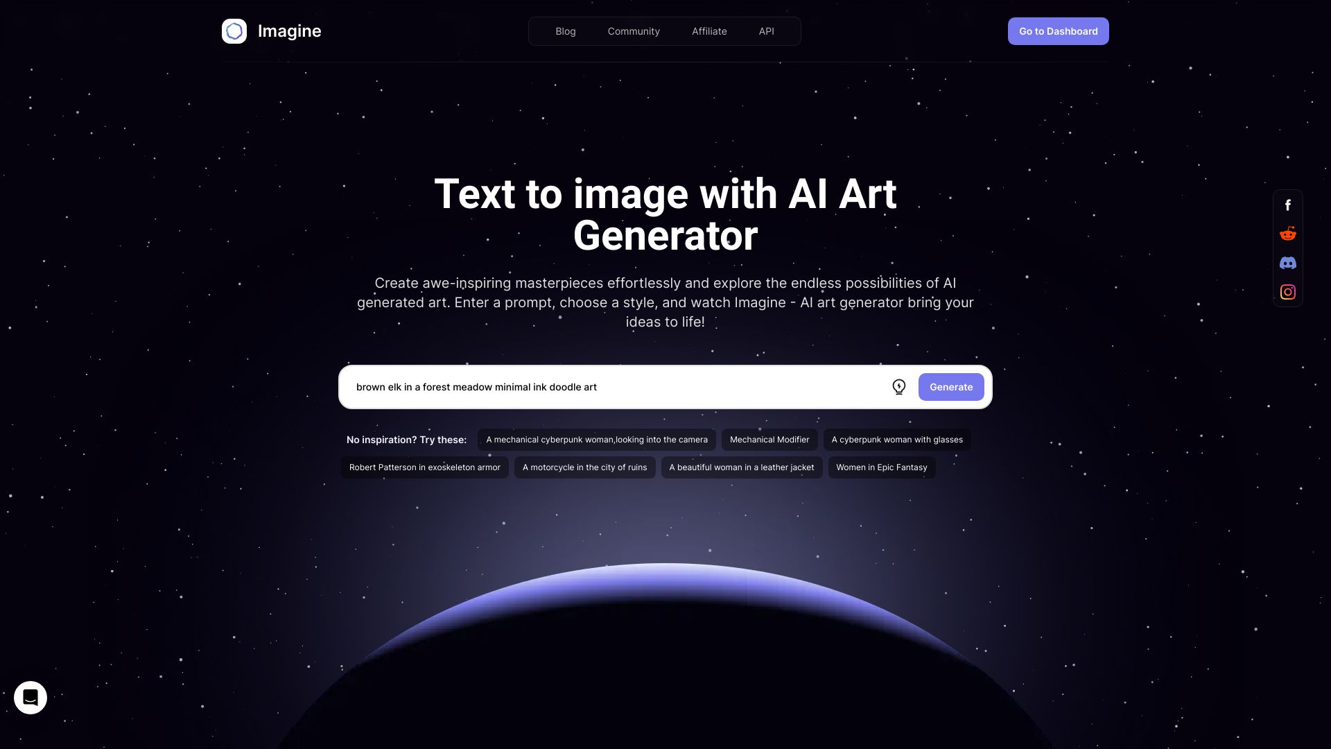 Imagine.art screenshot