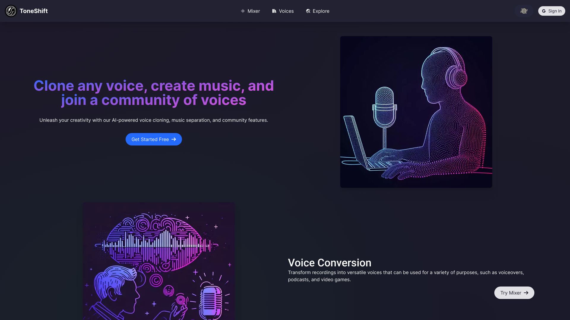 ToneShift screenshot