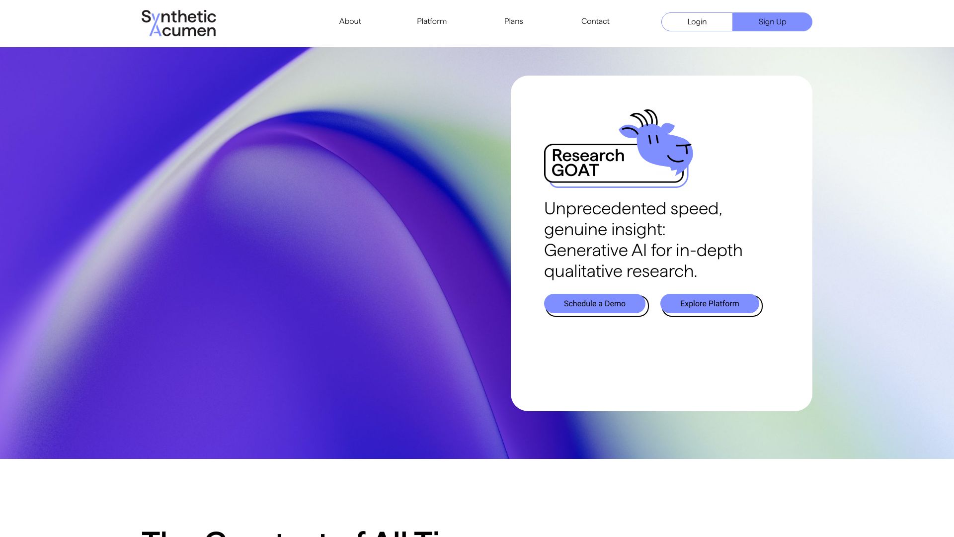 ResearchGoat screenshot