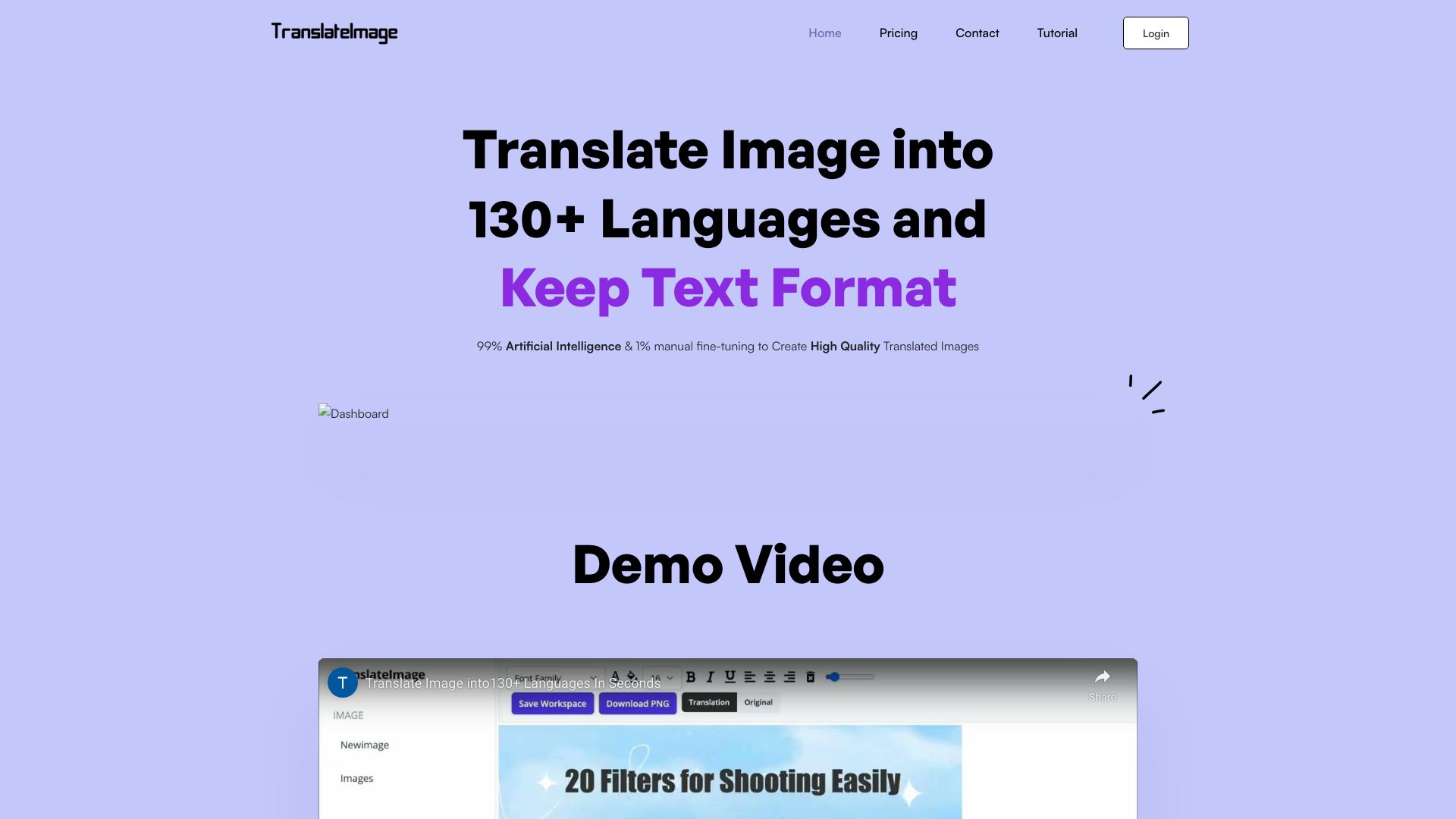 AI Image Translator screenshot