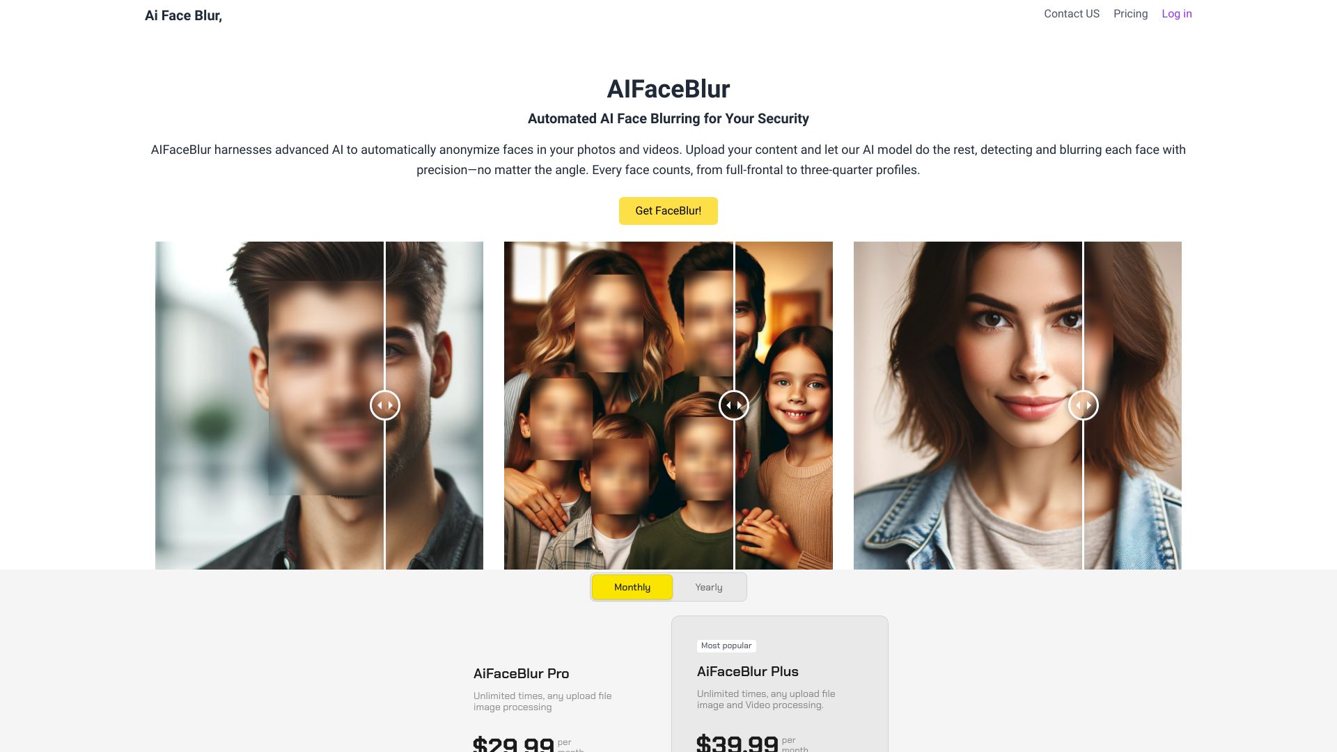 AIFaceBlur screenshot