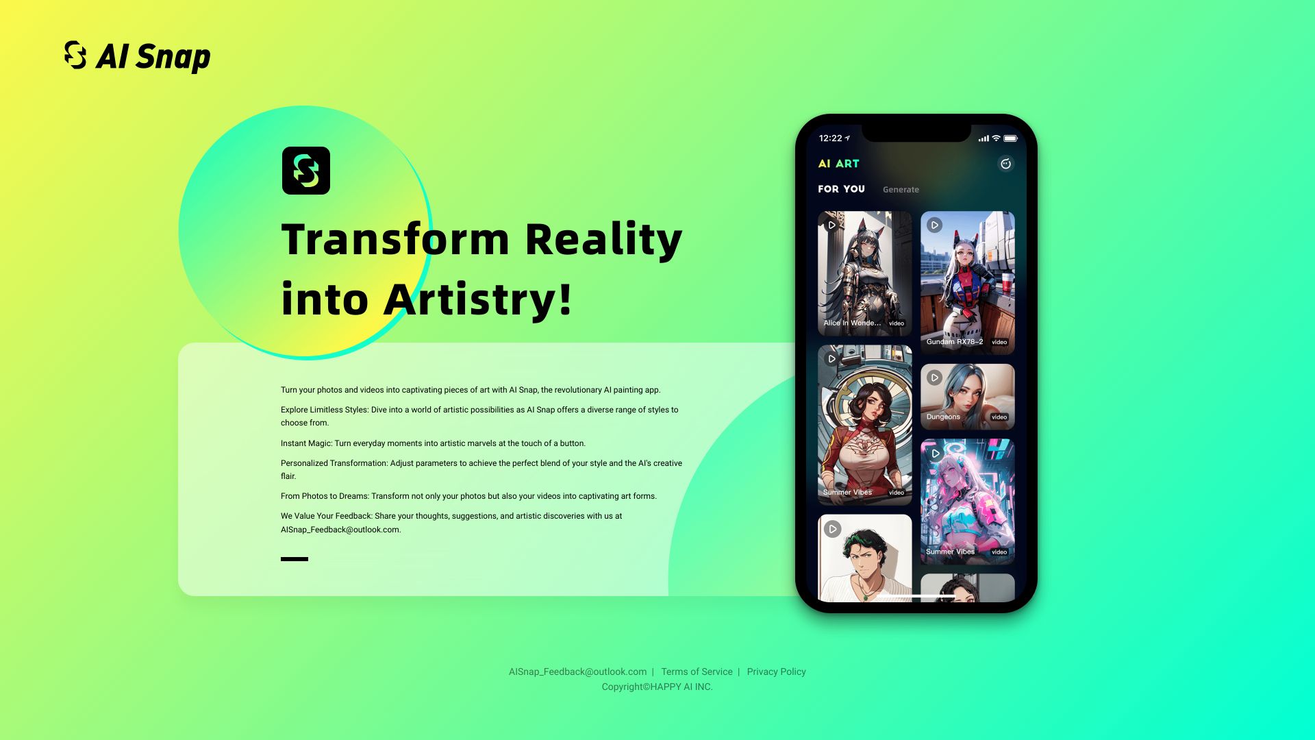 AiSnap screenshot
