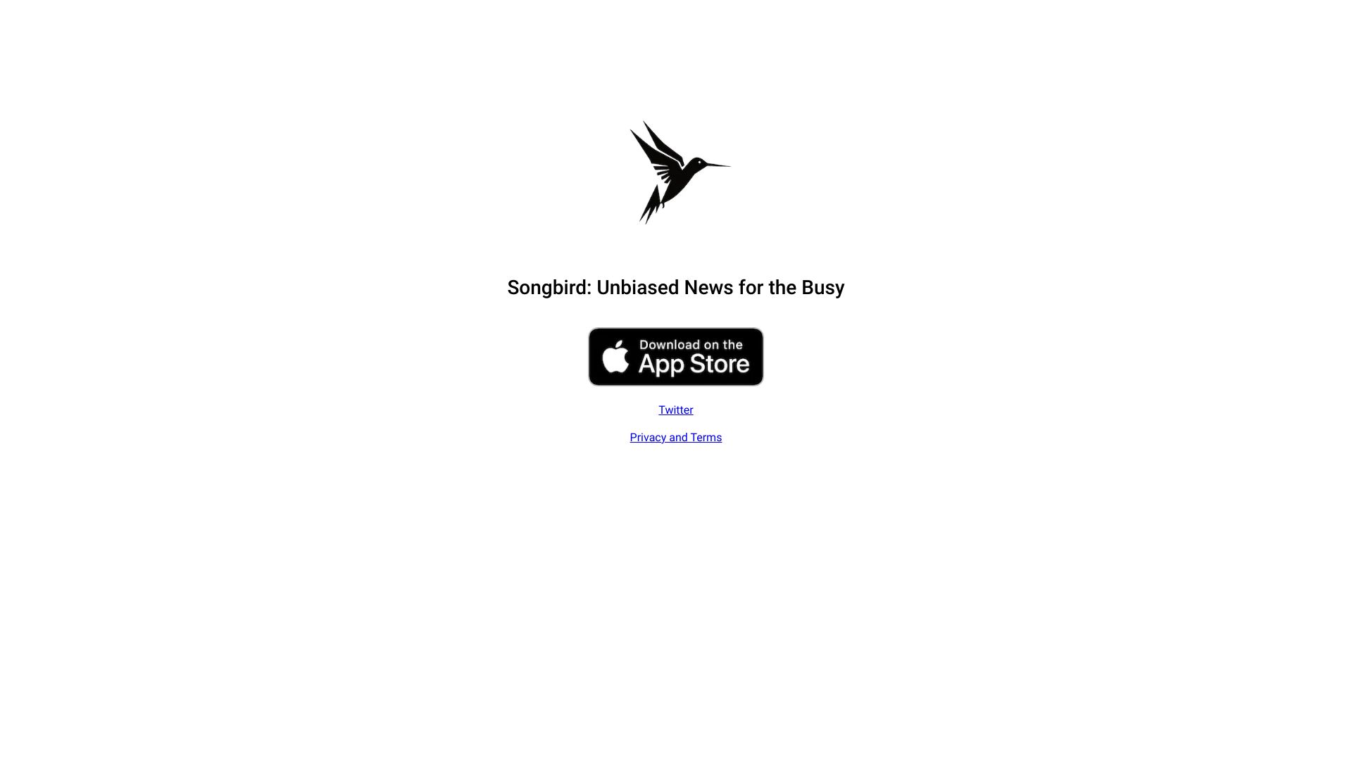 Songbird screenshot