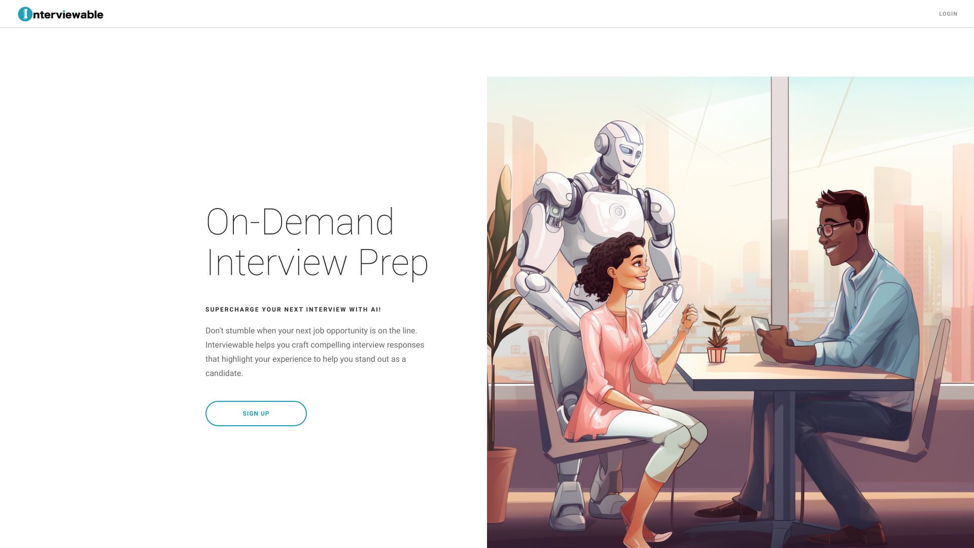 Interviewable screenshot