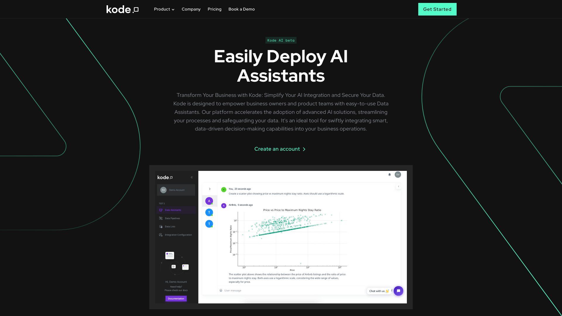 Kode AI screenshot