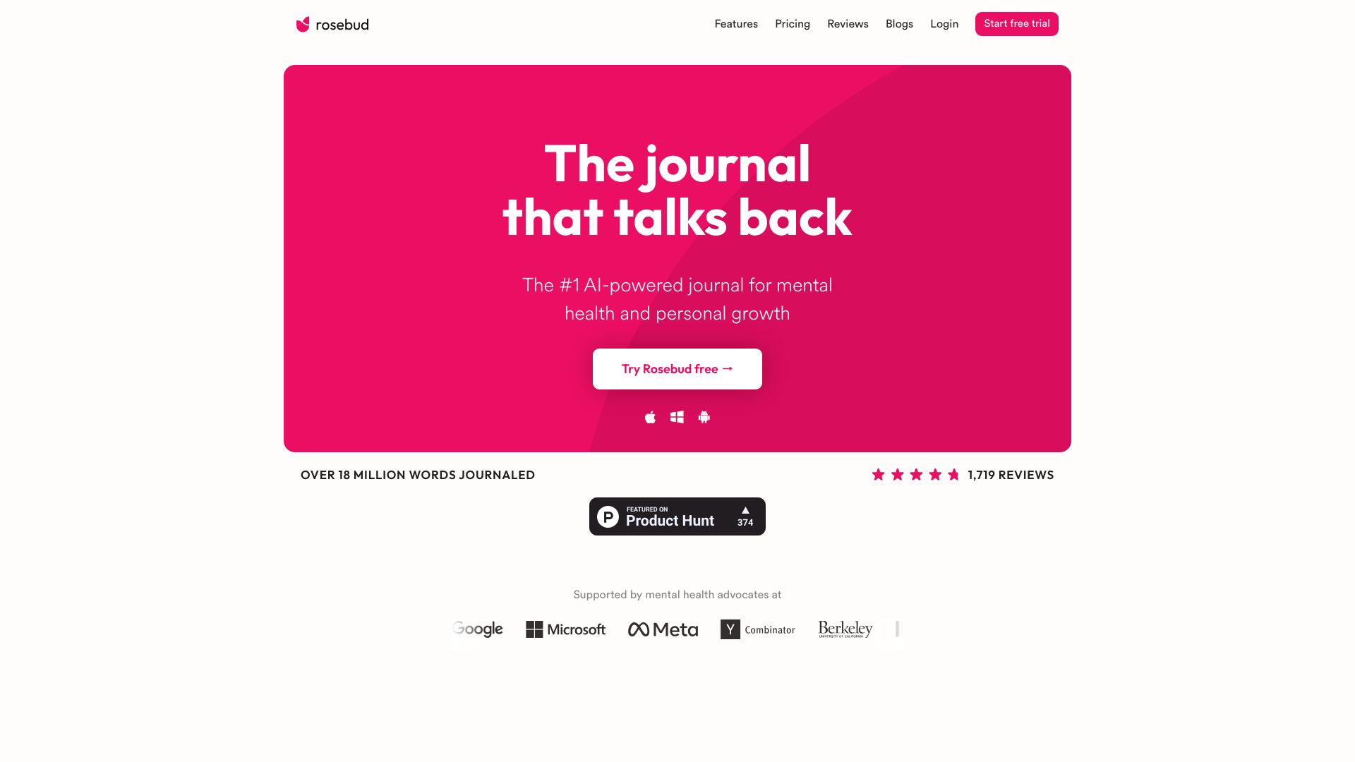 Rosebud screenshot