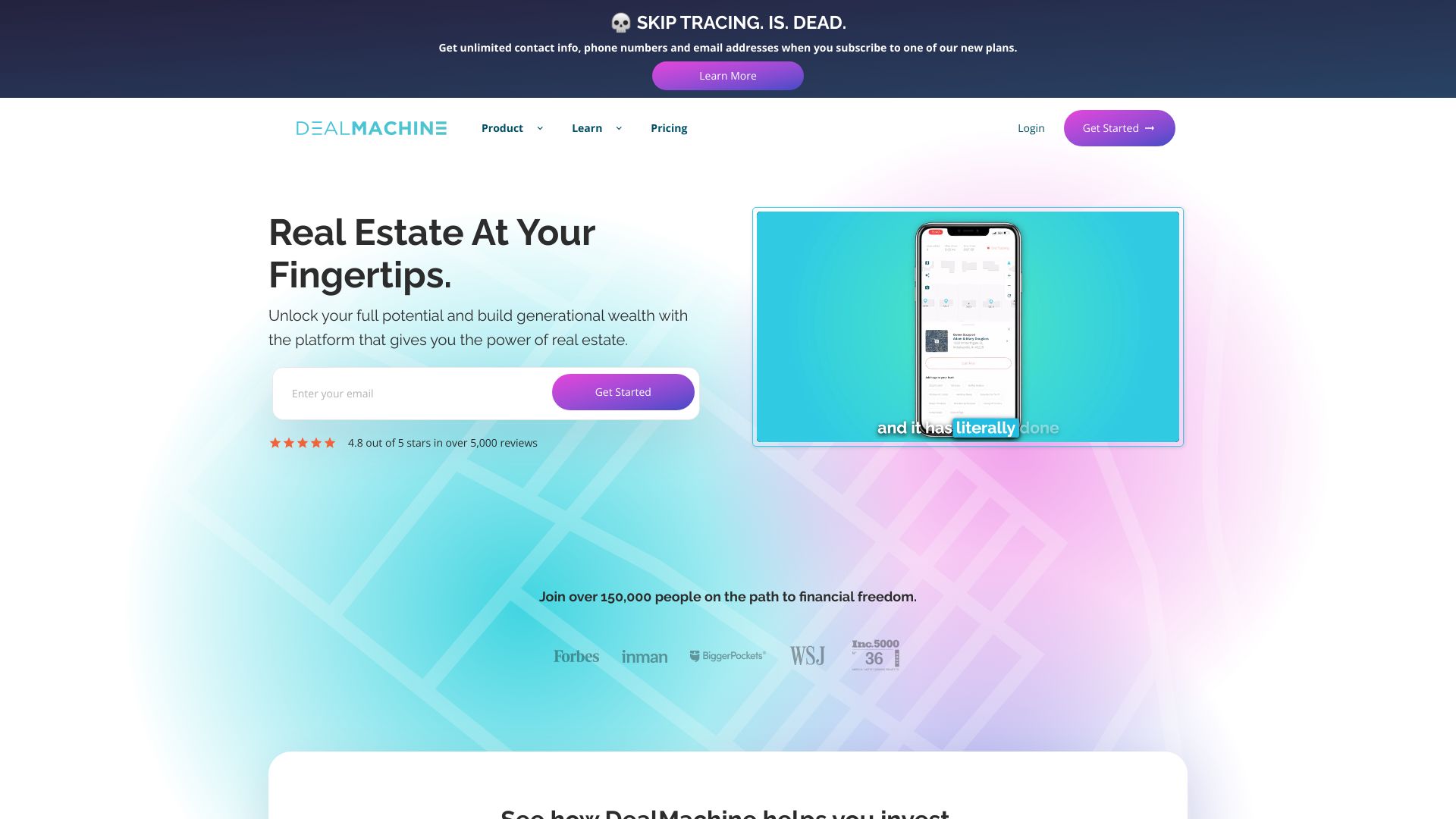 DealMachine screenshot